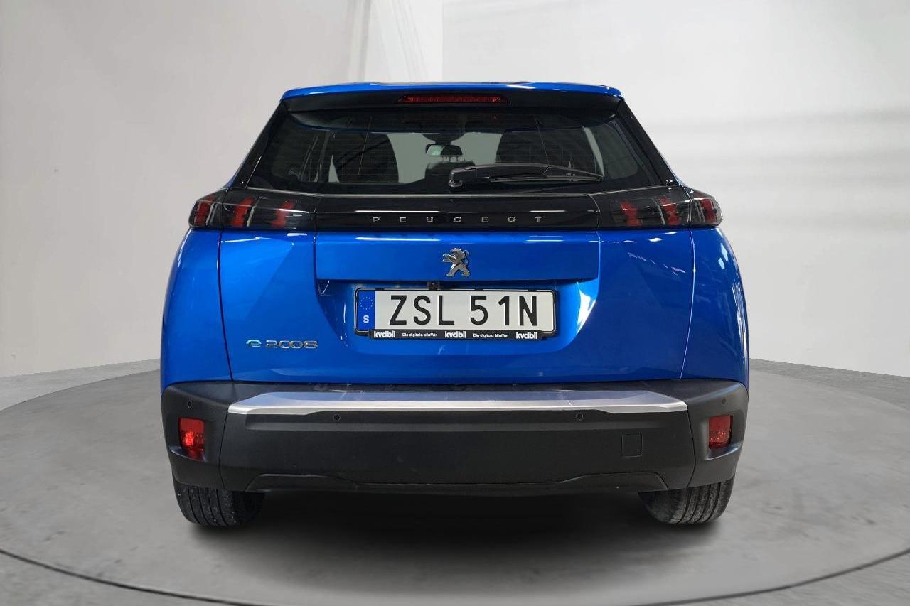 Peugeot e-2008 50 kWh (136hk) - 42 360 km - Automatyczna - niebieski - 2021