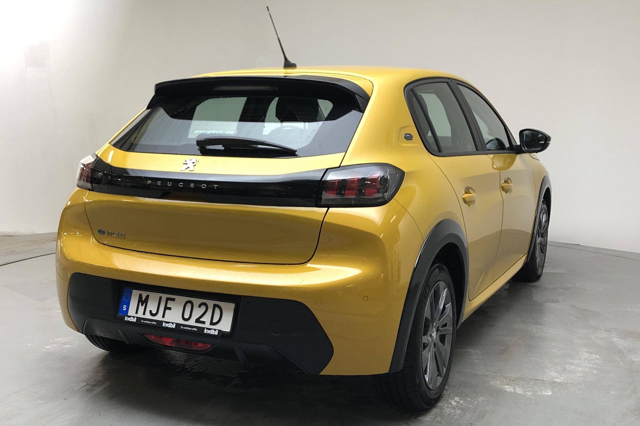 Peugeot e-208 50 kWh 5dr (136hk) - 18 040 km - Automatic - yellow - 2022