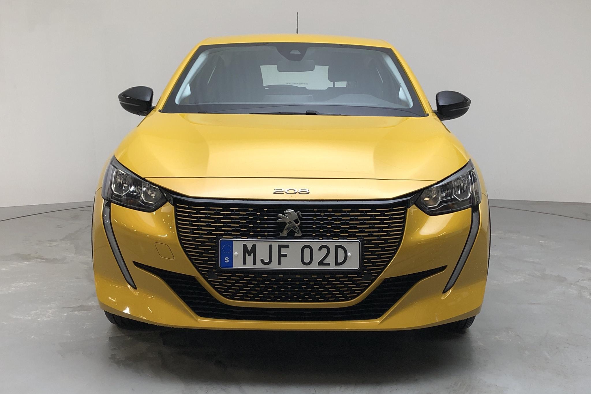 Peugeot e-208 50 kWh 5dr (136hk) - 18 040 km - Automatic - yellow - 2022