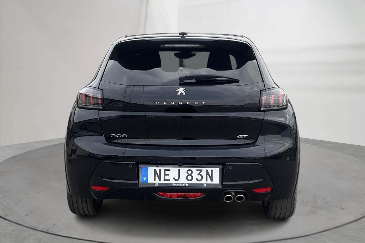 Peugeot 208 1.2 PureTech 5dr (130hk) - 14 410 km - Automatic - black - 2022