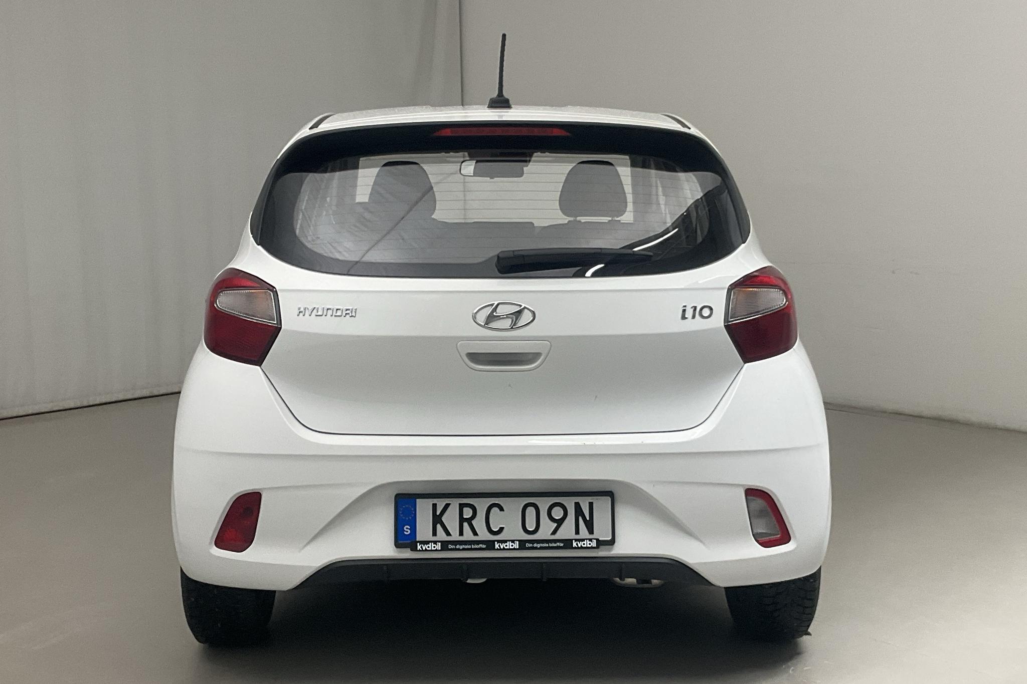 Hyundai i10 1.0 MPi (67hk) - 478 mil - Manuell - vit - 2022