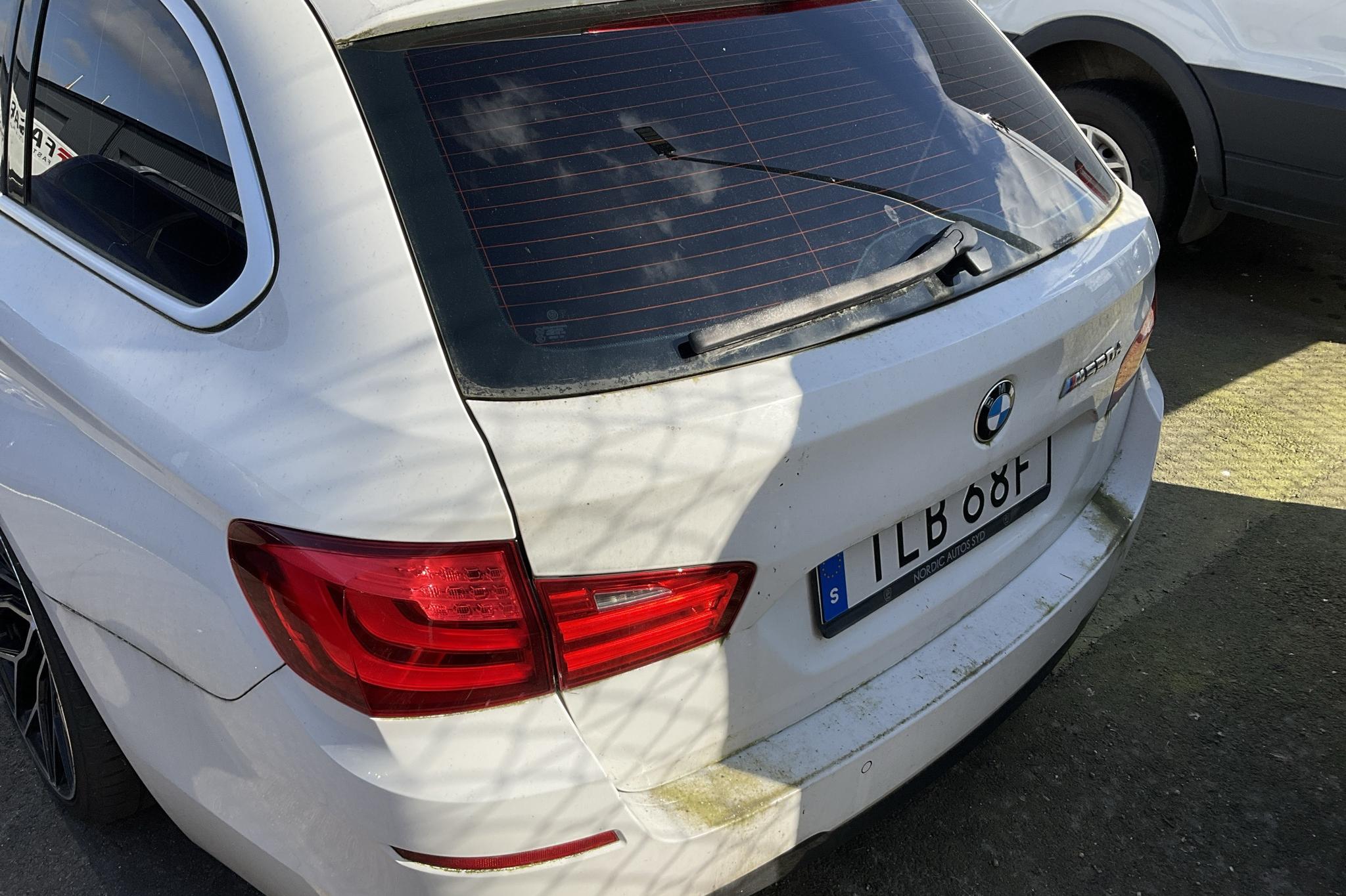 BMW M550d xDrive Touring, F11 (381hk) - 118 250 km - Automatic - white - 2012