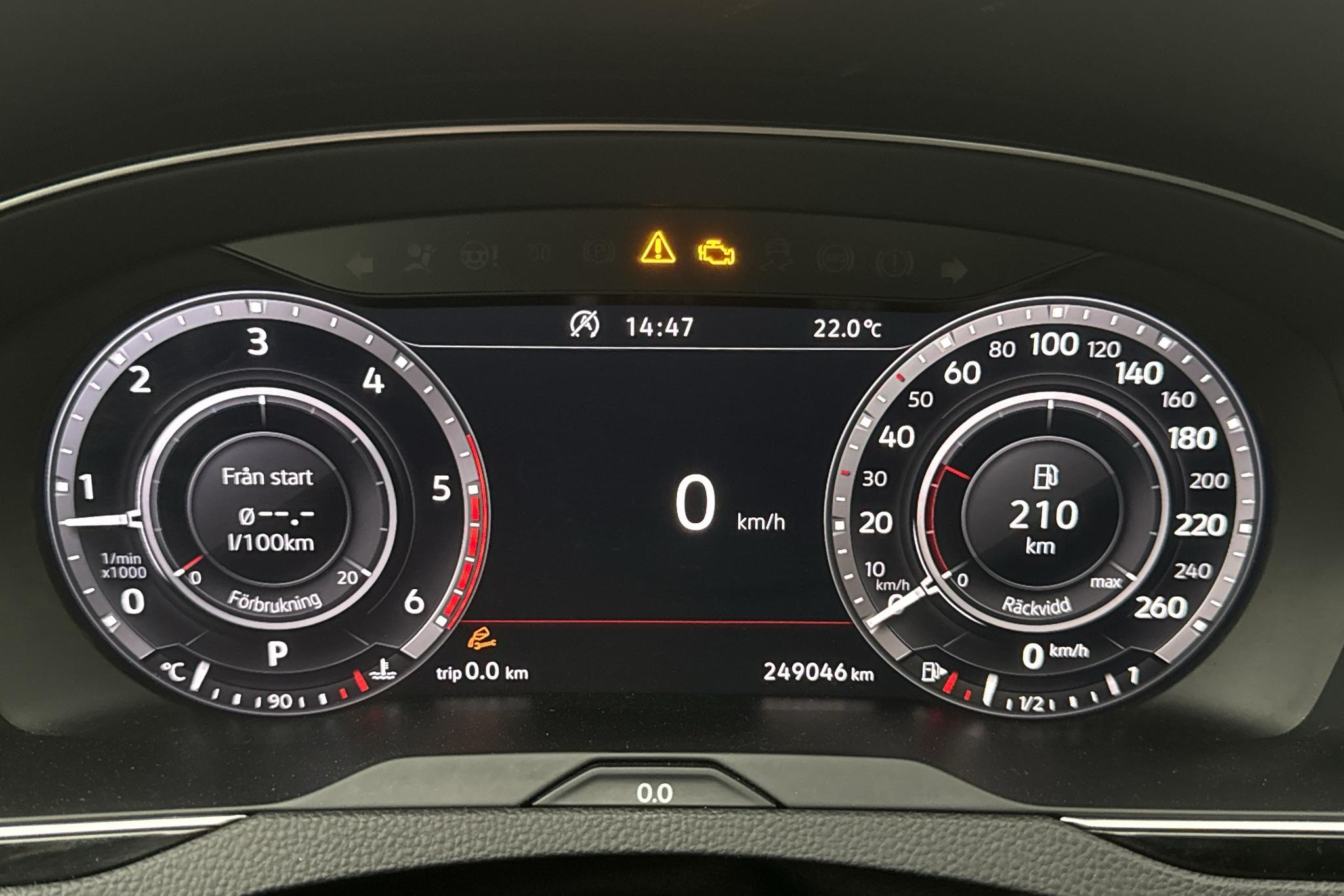VW Passat Alltrack 2.0 TDI 4MOTION (190hk) - 249 040 km - Automatyczna - czarny - 2018