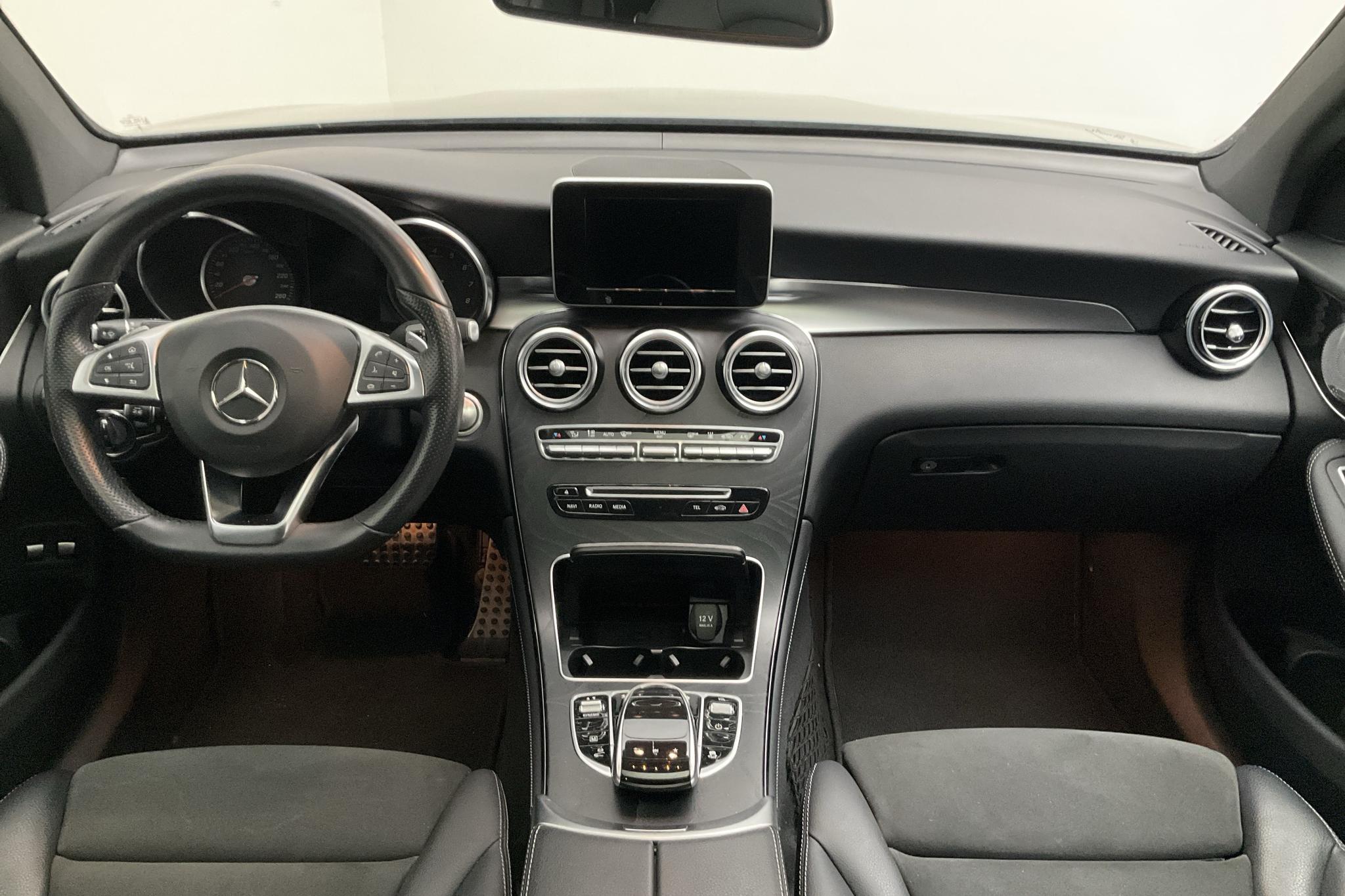 Mercedes GLC 350 e 4MATIC Coupé C253 (327hk) - 113 900 km - Automatyczna - szary - 2018