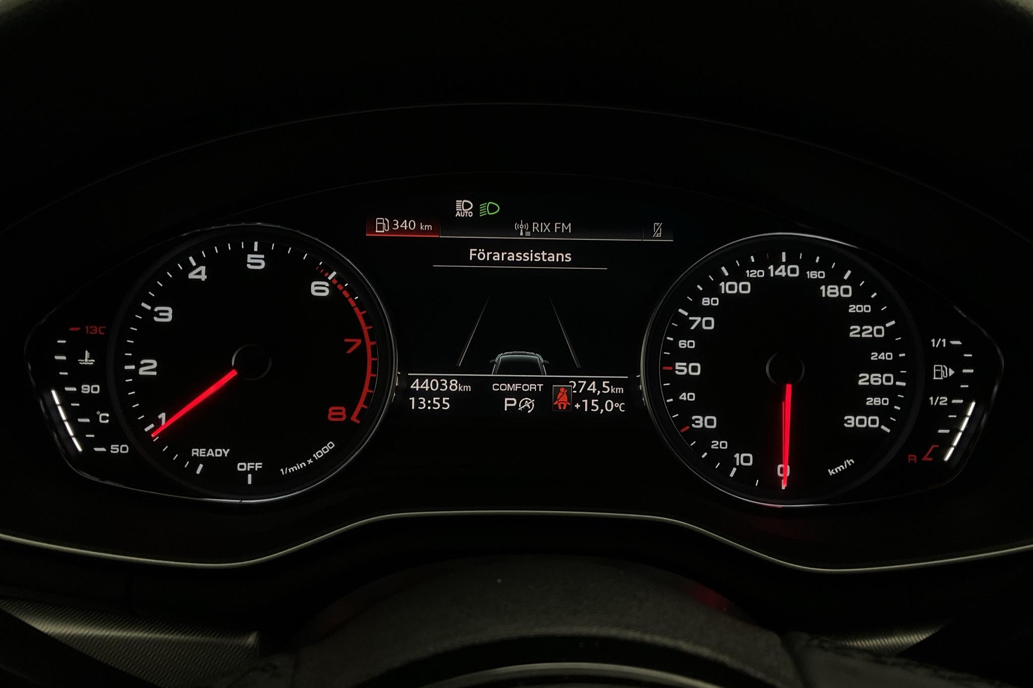 Audi A5 Sportback 45 TFSI quattro LCI (265hk) - 44 030 km - Automatyczna - czarny - 2021