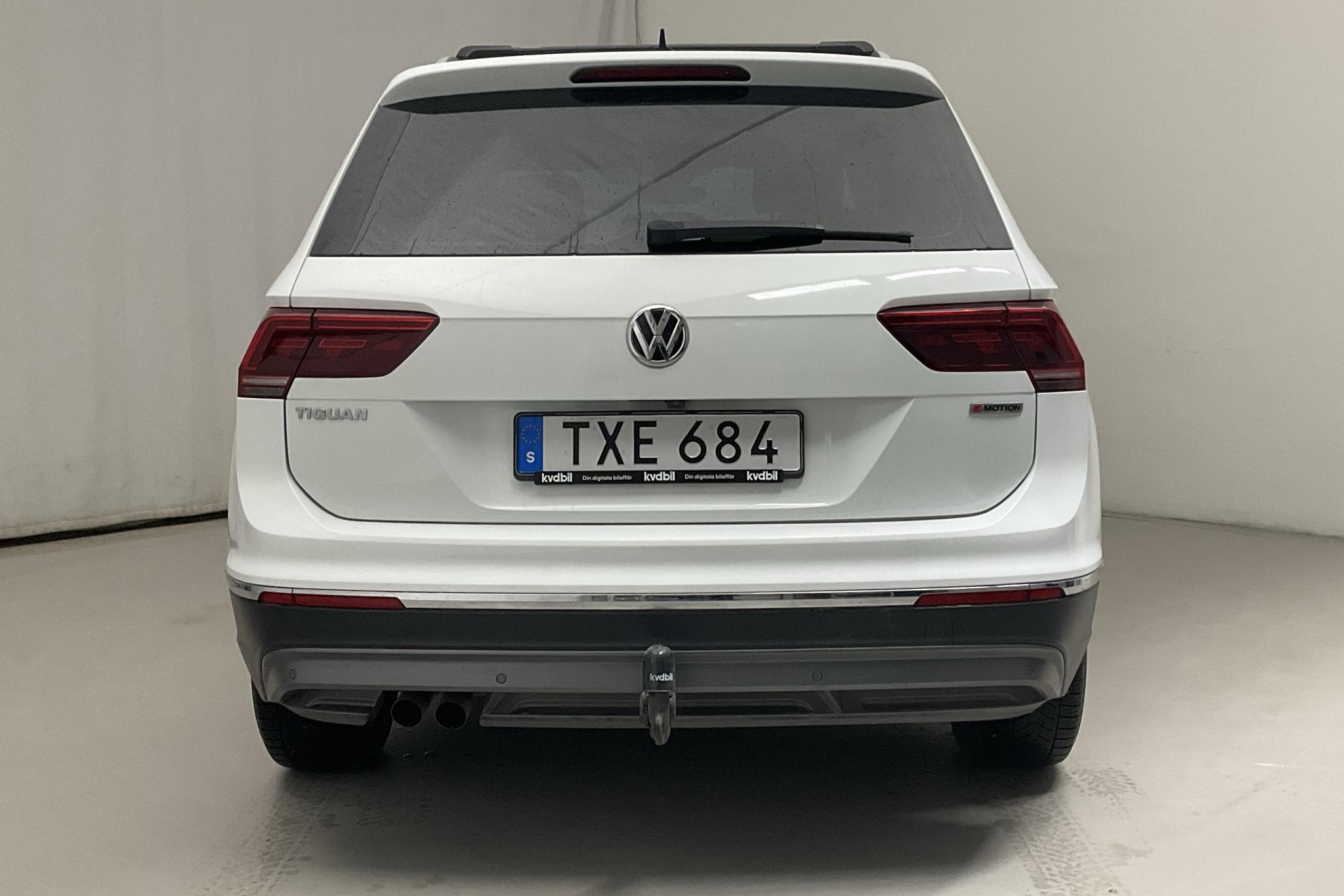 VW Tiguan 2.0 TDI 4MOTION (190hk) - 103 370 km - Automatyczna - biały - 2019