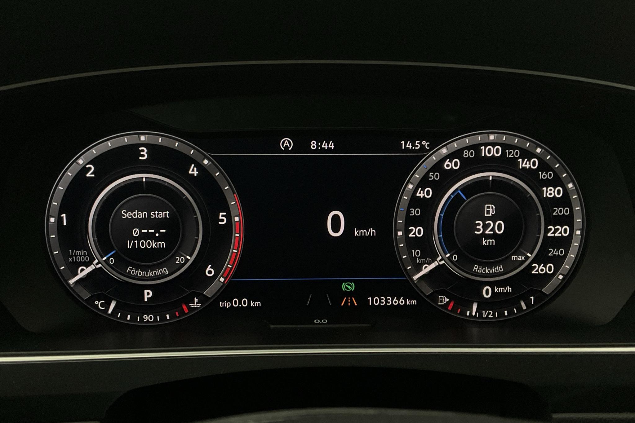 VW Tiguan 2.0 TDI 4MOTION (190hk) - 103 370 km - Automatyczna - biały - 2019