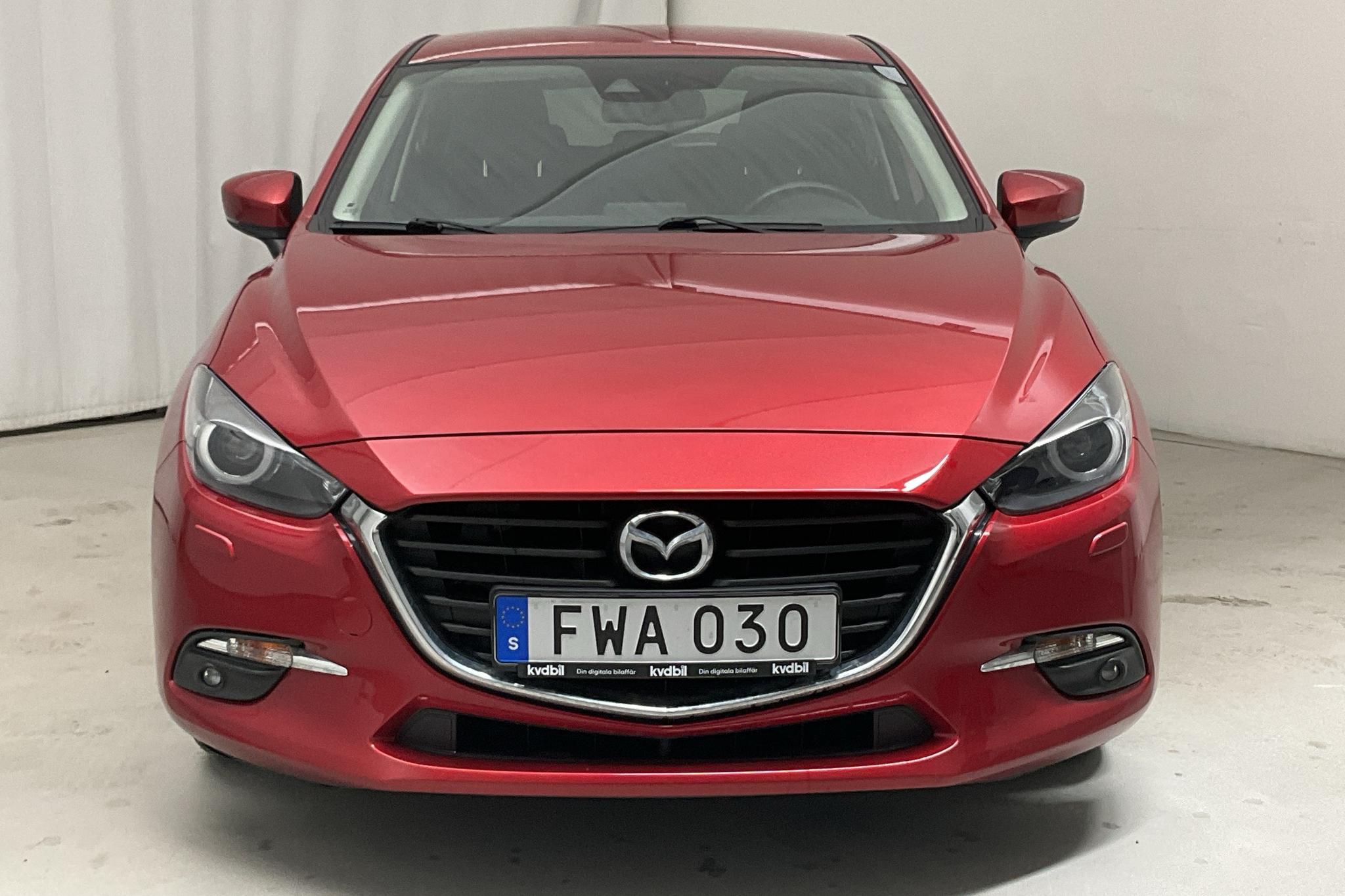 Mazda 3 2.0 5dr (120hk) - 69 820 km - Automatic - red - 2018