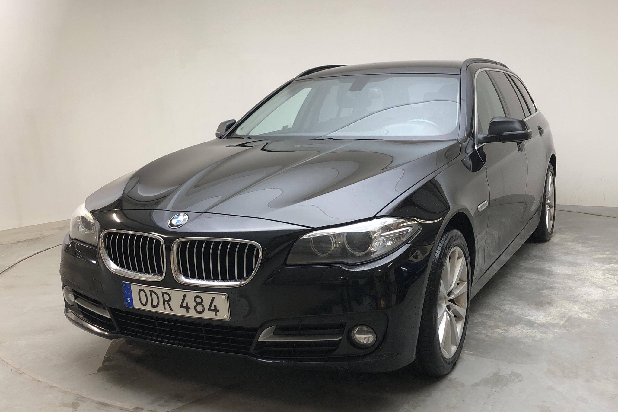 BMW 520d xDrive Touring, F11 (190hk) - 204 980 km - Automaattinen - musta - 2016