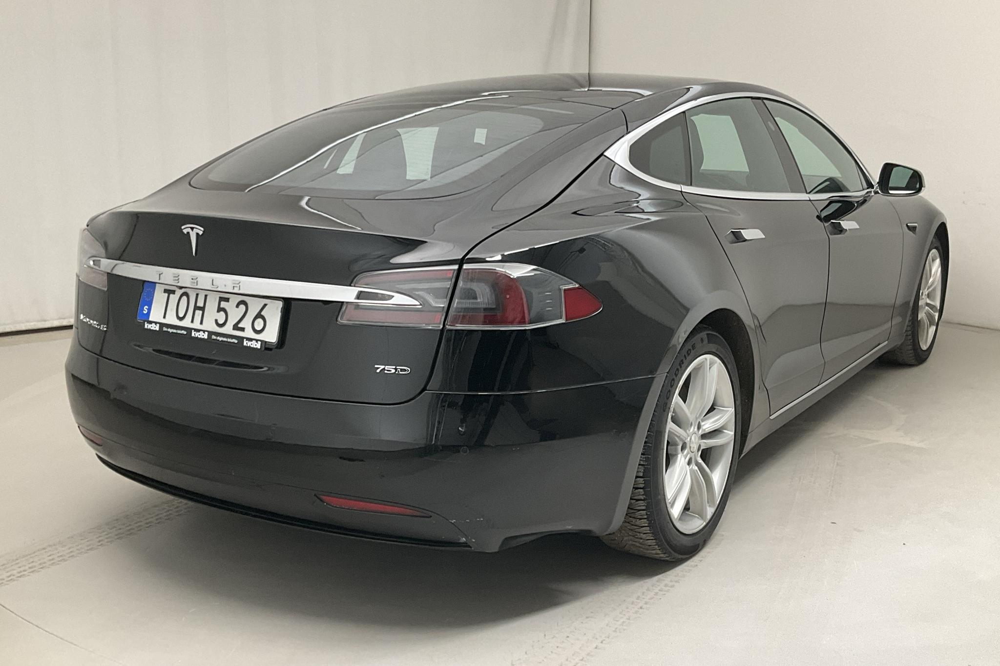 Tesla Model S 75D (525hk) - 214 560 km - Automatic - black - 2018