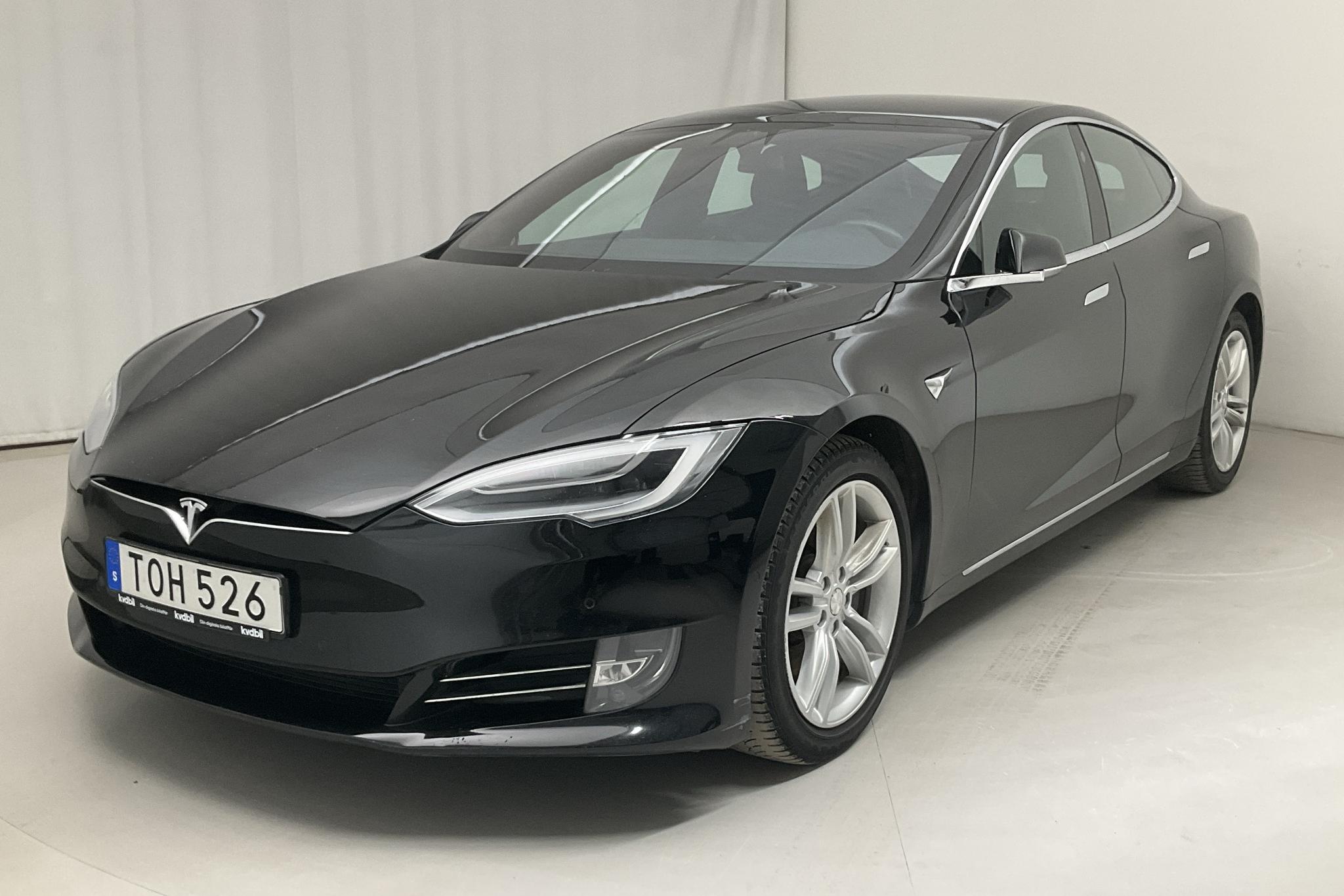 Tesla Model S 75D (525hk) - 21 456 mil - Automat - svart - 2018