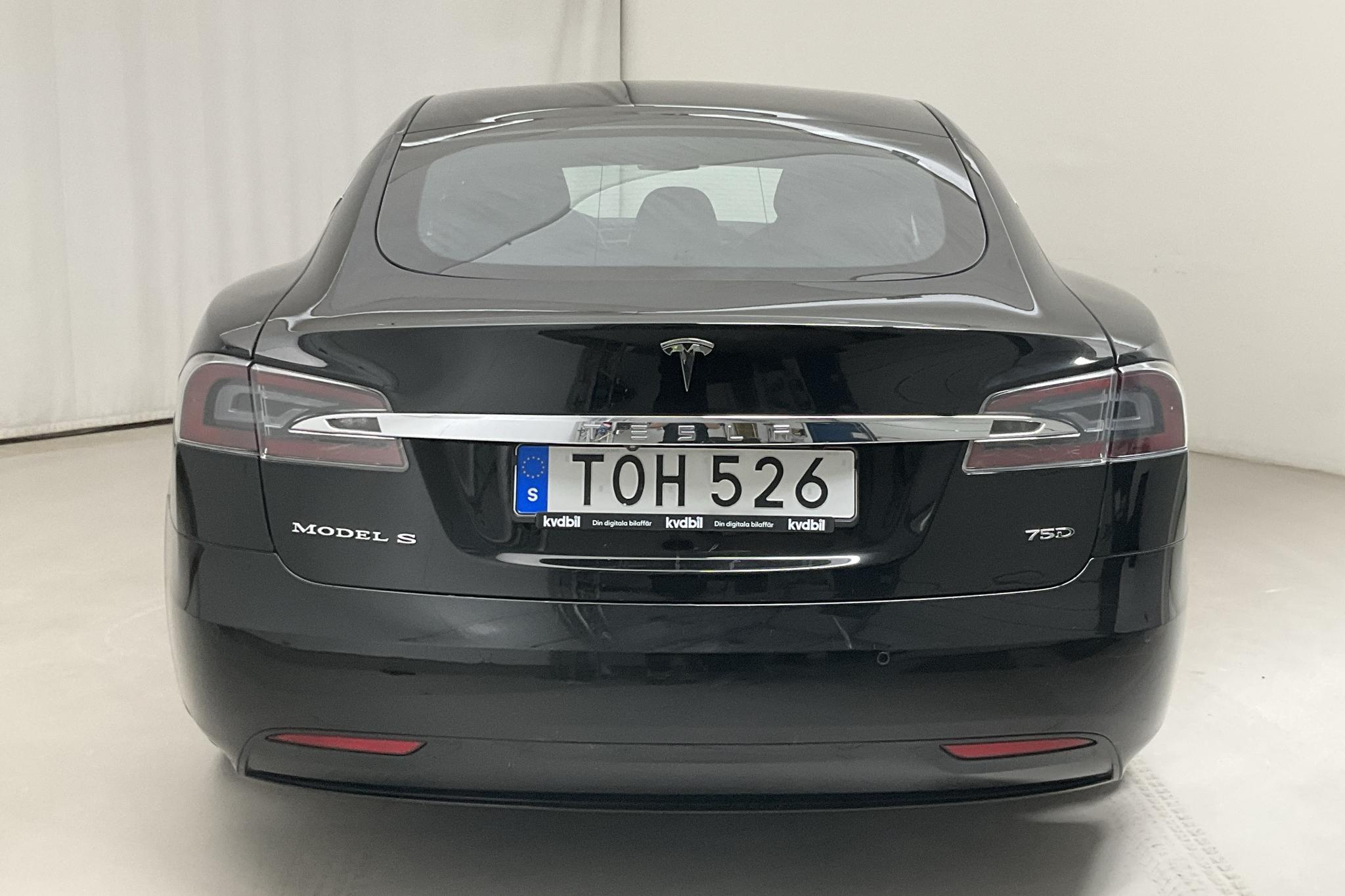 Tesla Model S 75D (525hk) - 214 560 km - Automatyczna - czarny - 2018