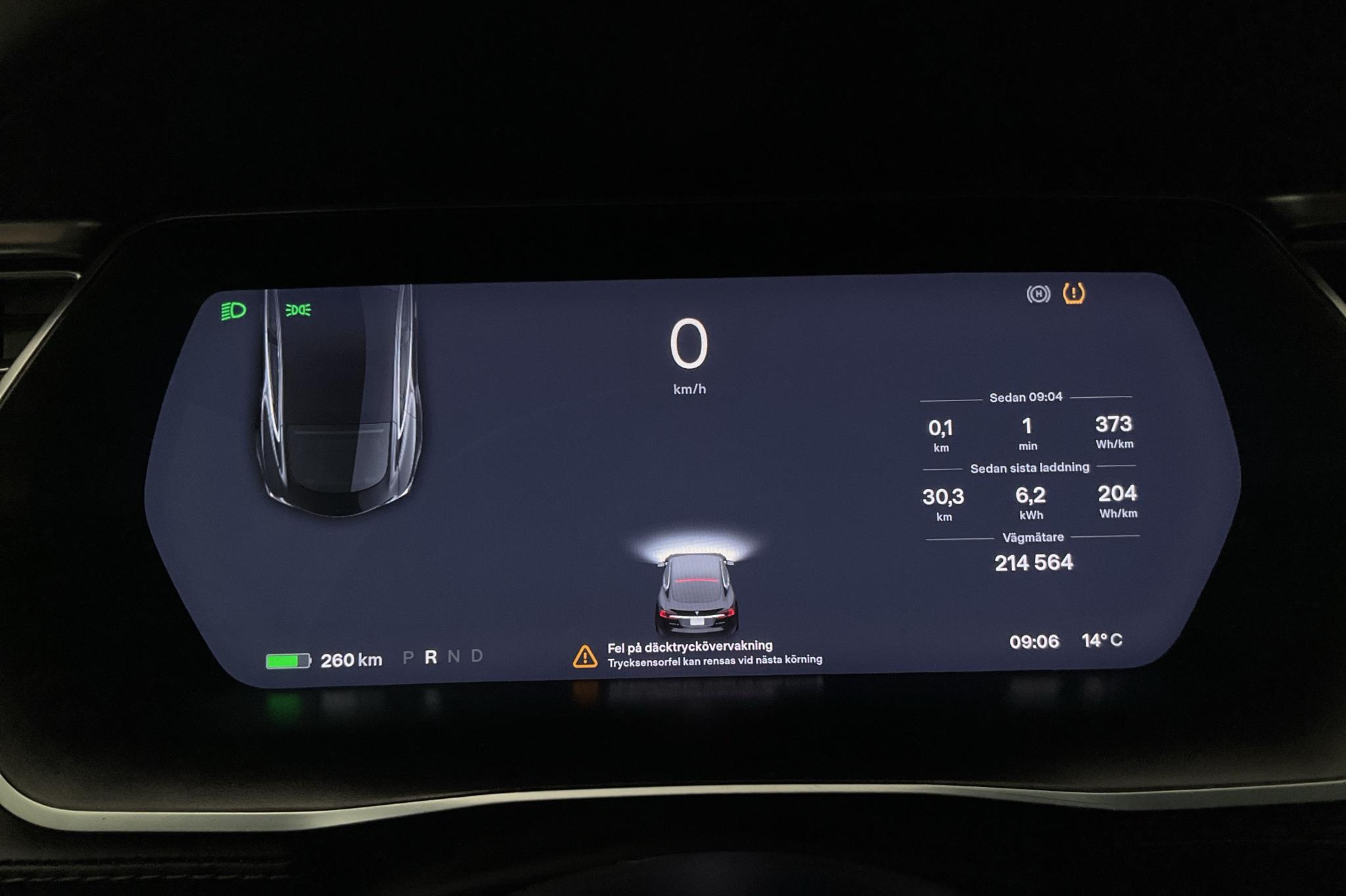 Tesla Model S 75D (525hk) - 214 560 km - Automaattinen - musta - 2018