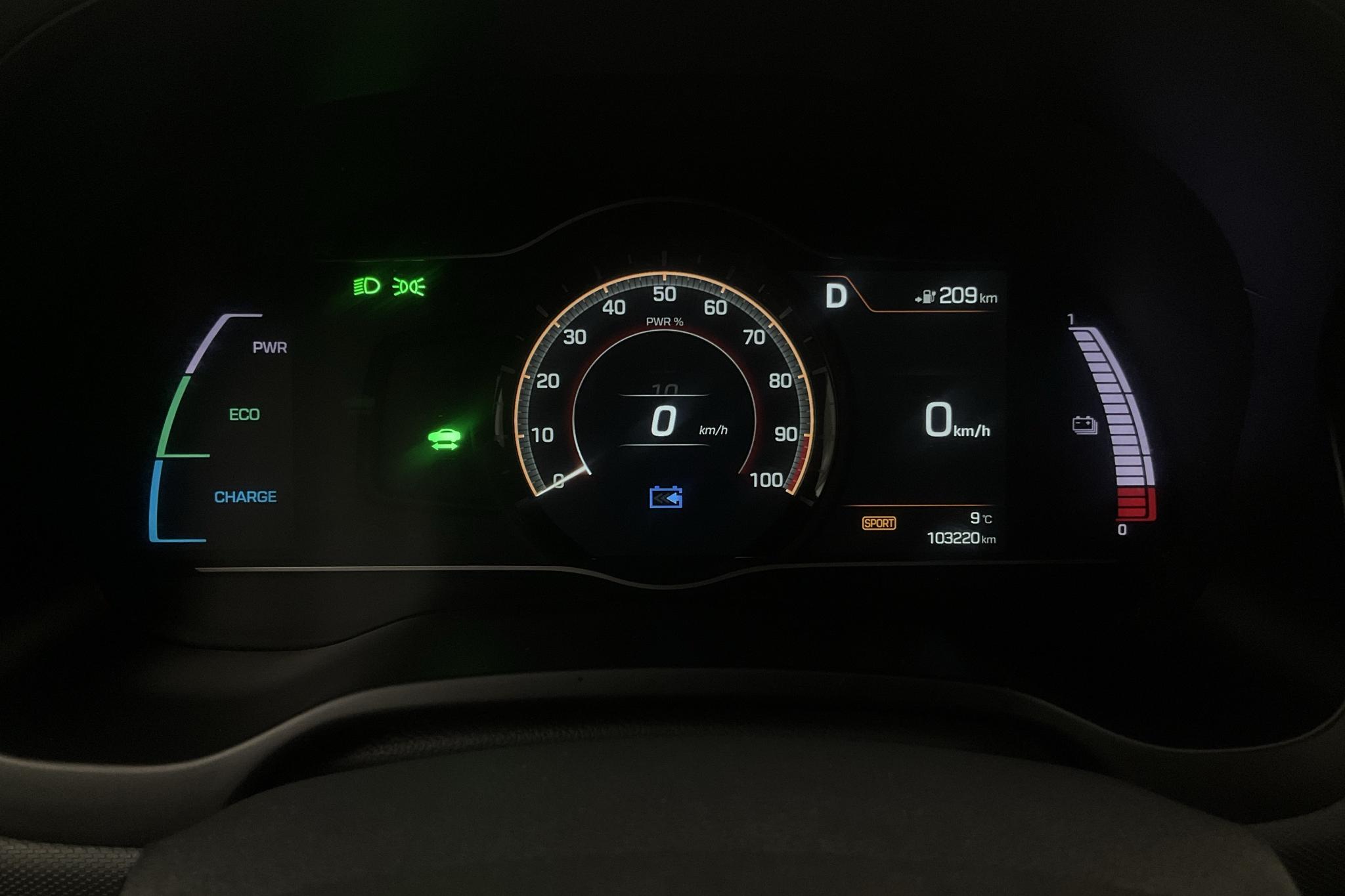 Hyundai IONIQ Electric (120hk) - 103 220 km - Automatyczna - srebro - 2018