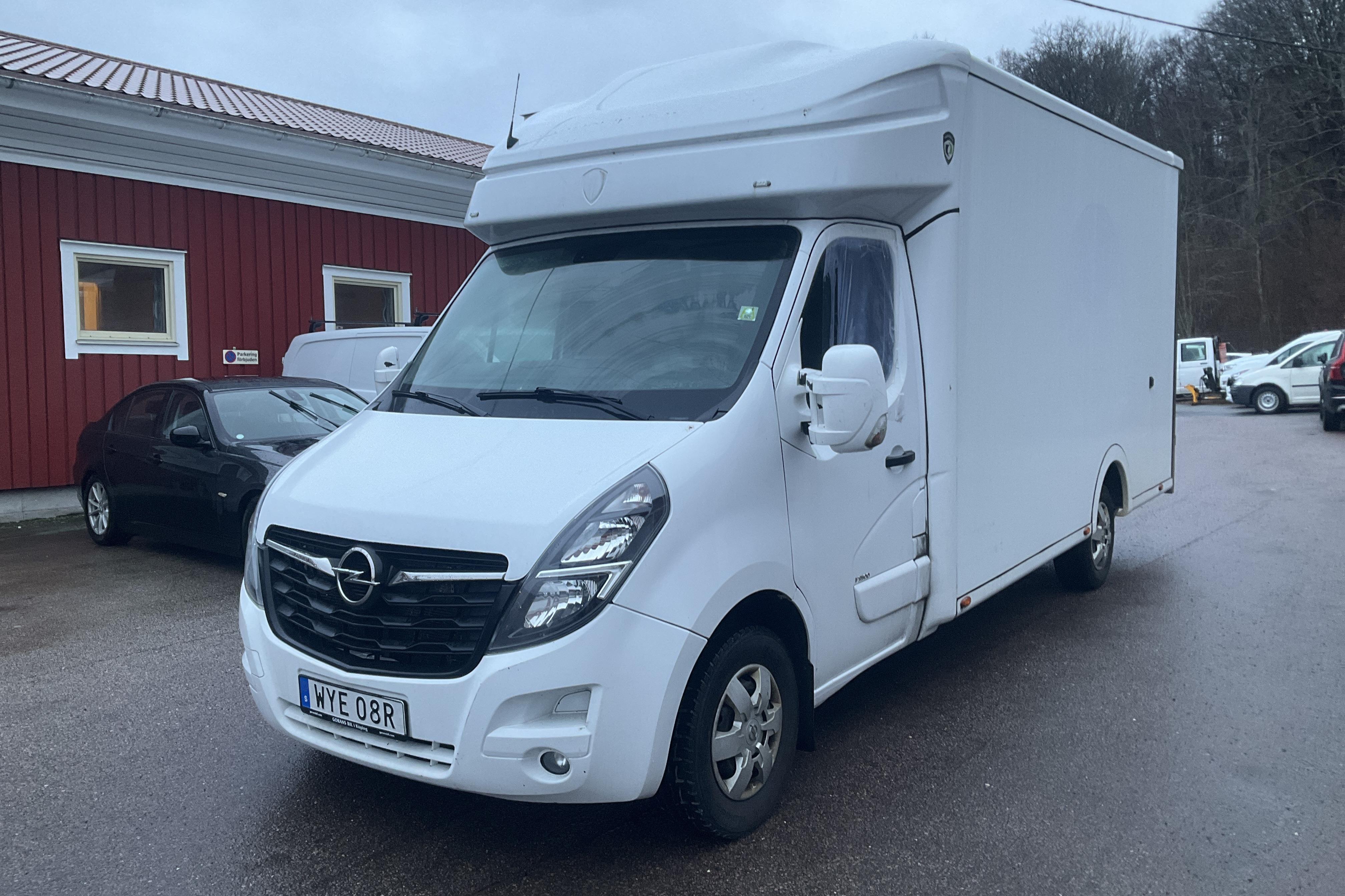 Opel Movano D135 2WD Skåp (180hk) Eurobox XXL - 230 510 km - Automatyczna - biały - 2021