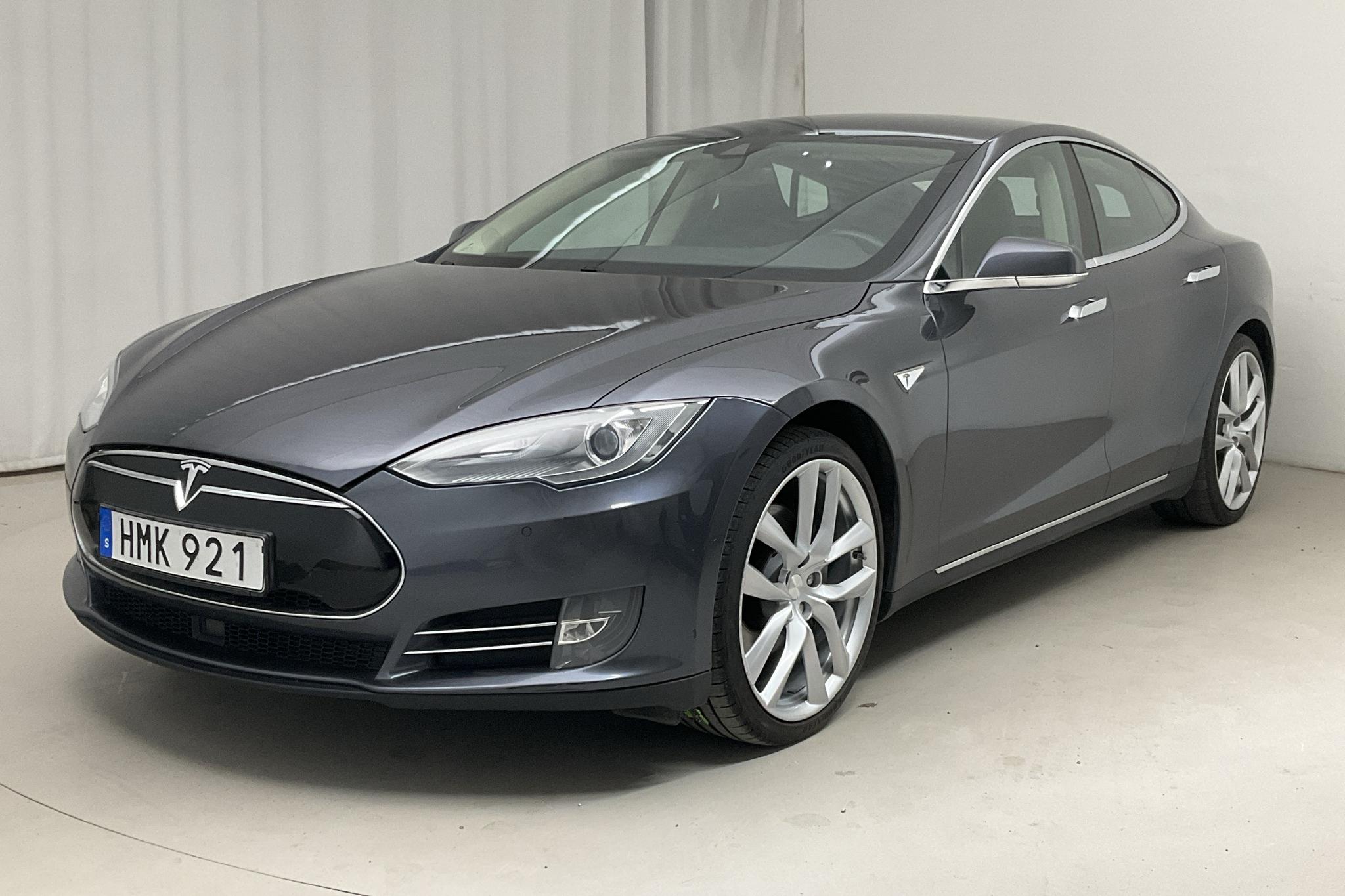 Tesla Model S 85 (367hk) - 169 000 km - Automaattinen - harmaa - 2014