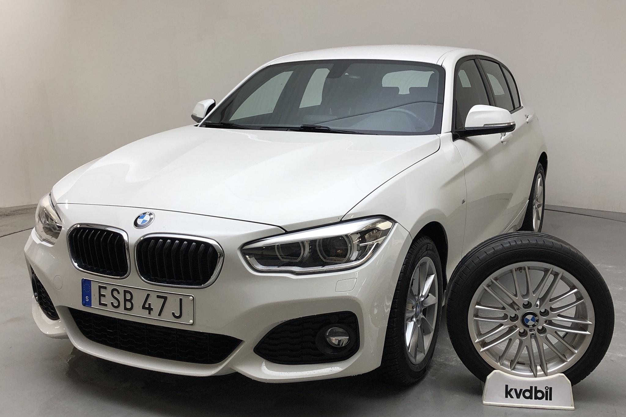 BMW 120d xDrive 5dr, F20 (190hk) - 72 440 km - Automatic - white - 2019