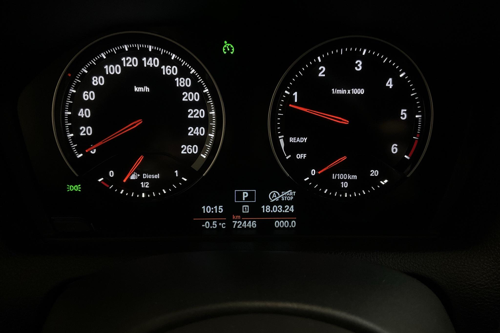 BMW 120d xDrive 5dr, F20 (190hk) - 72 440 km - Automaatne - valge - 2019