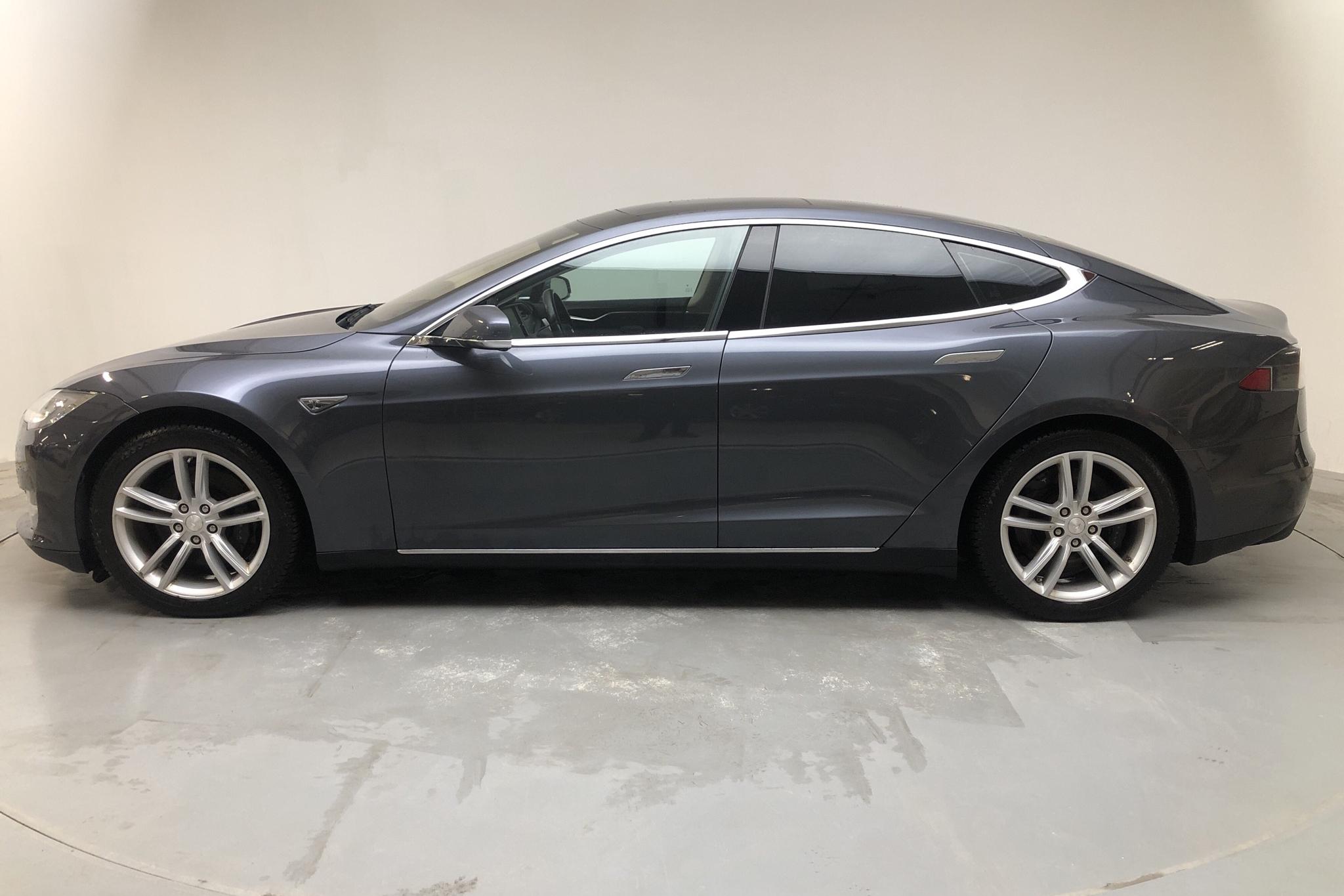 Tesla Model S 85D - 158 310 km - Automatic - gray - 2015