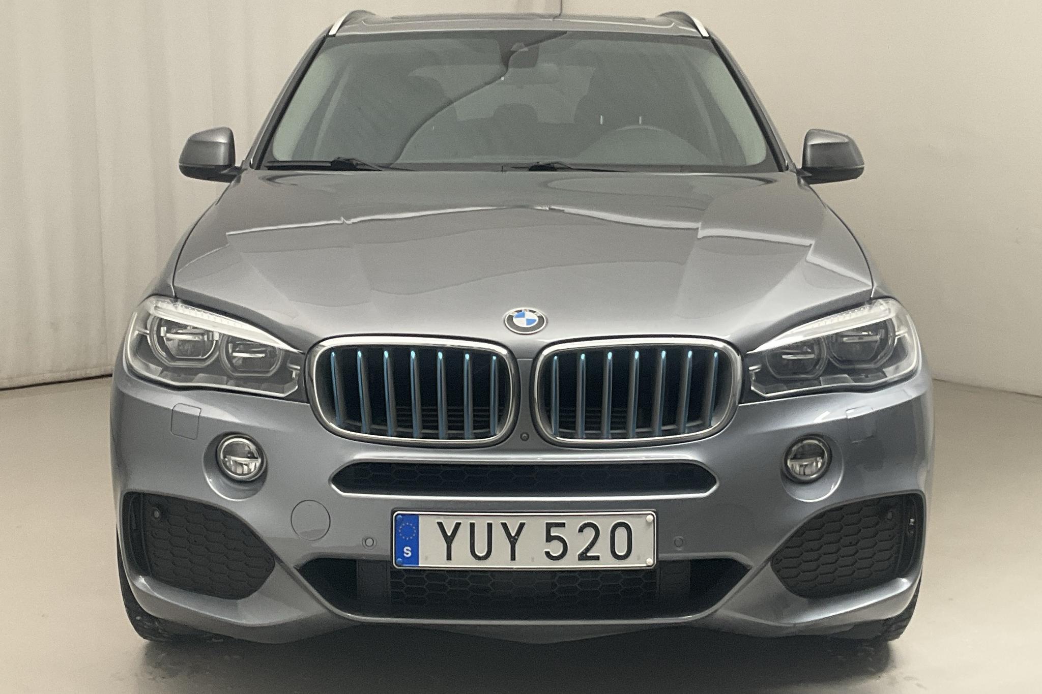 BMW X5 xDrive40e, F15 (313hk) - 163 640 km - Automatic - gray - 2018