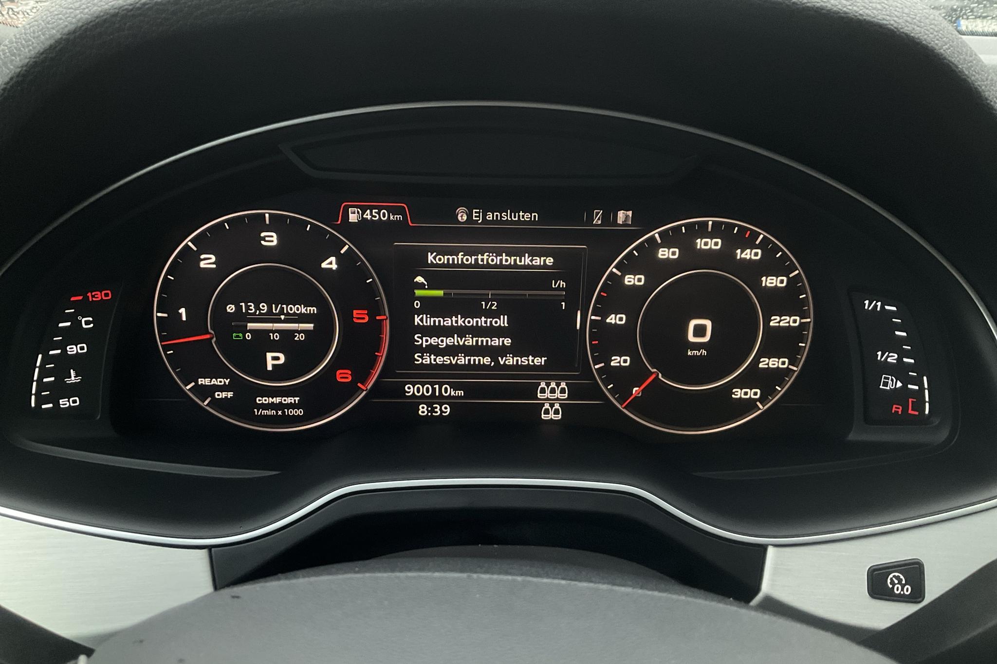 Audi Q7 50 TDI quattro (286hk) - 90 010 km - Automaatne - valge - 2019