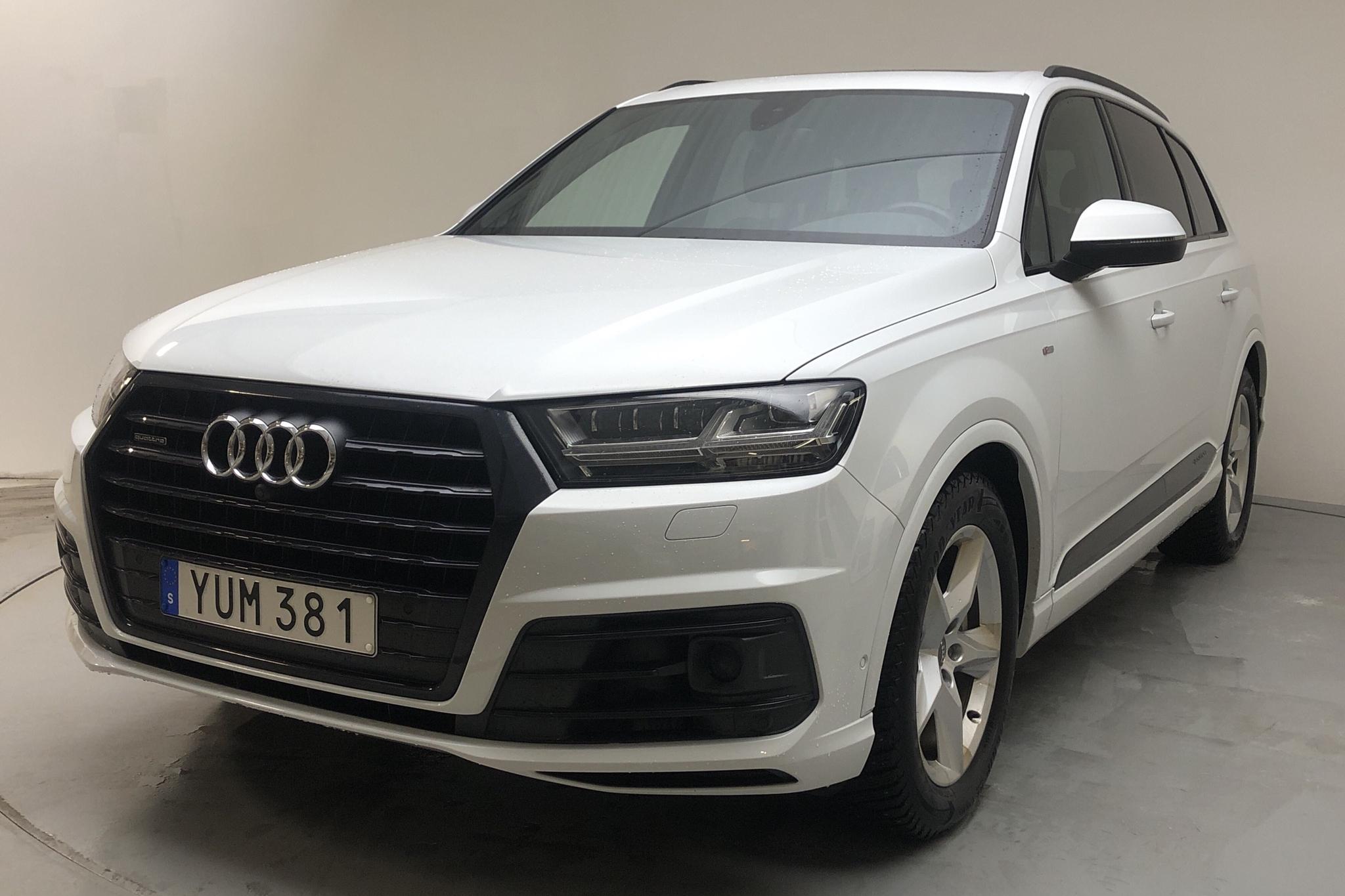 Audi Q7 50 TDI quattro (286hk) - 90 010 km - Automatic - white - 2019