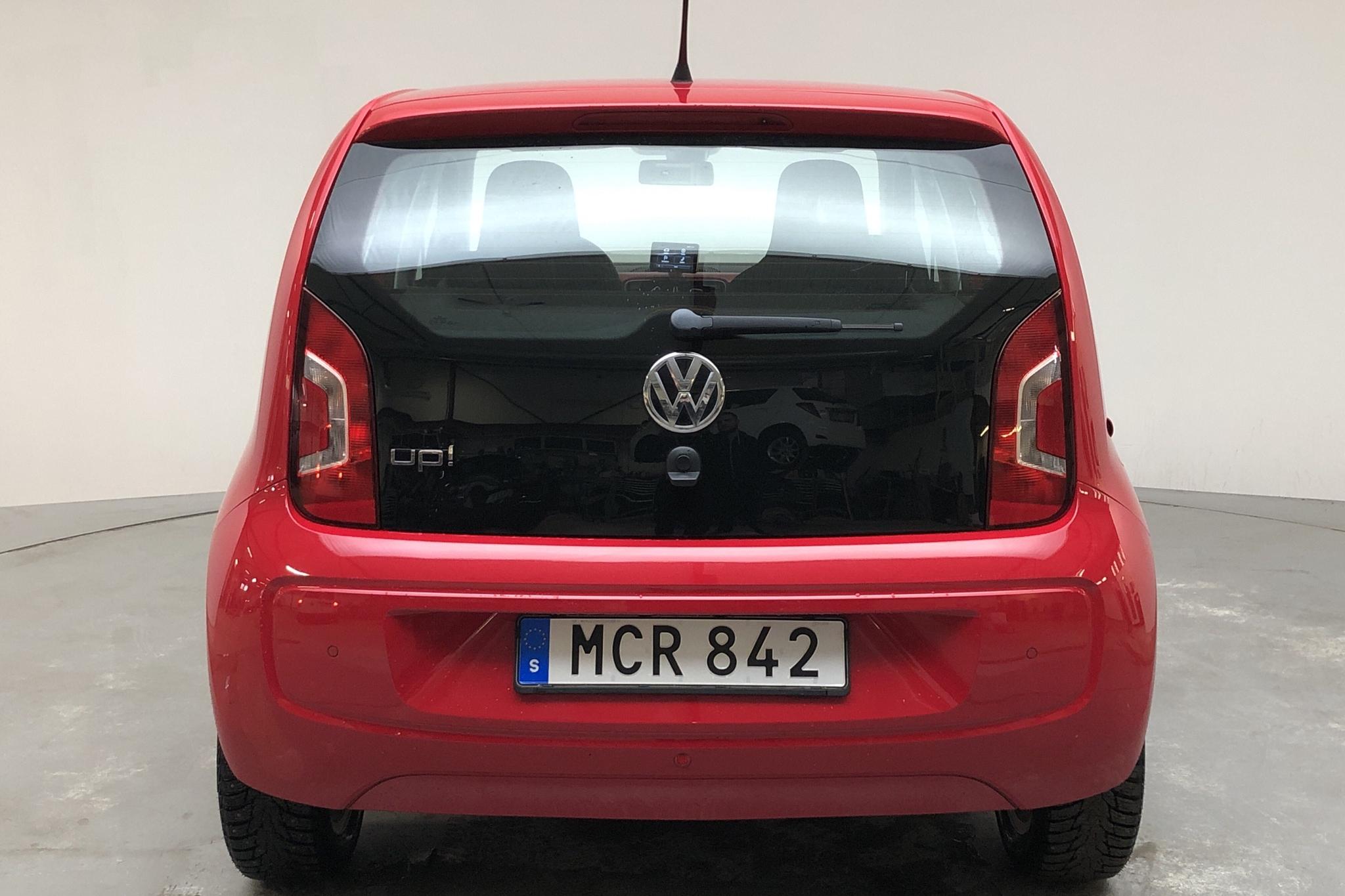 VW up! 1.0 MPI (75hk) - 67 690 km - Manual - red - 2016