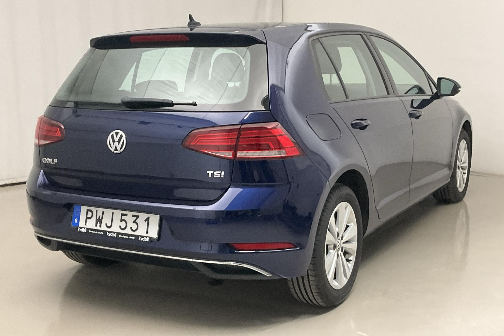 VW Golf VII 1.0 TSI 5dr (110hk) - 75 720 km - Manual - Dark Blue - 2017
