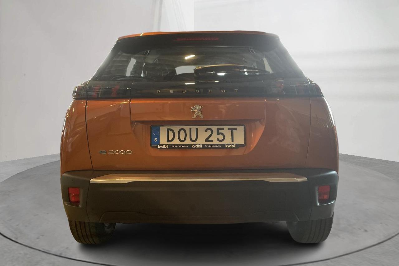 Peugeot e-2008 50 kWh (136hk) - 25 720 km - Automatic - orange - 2022