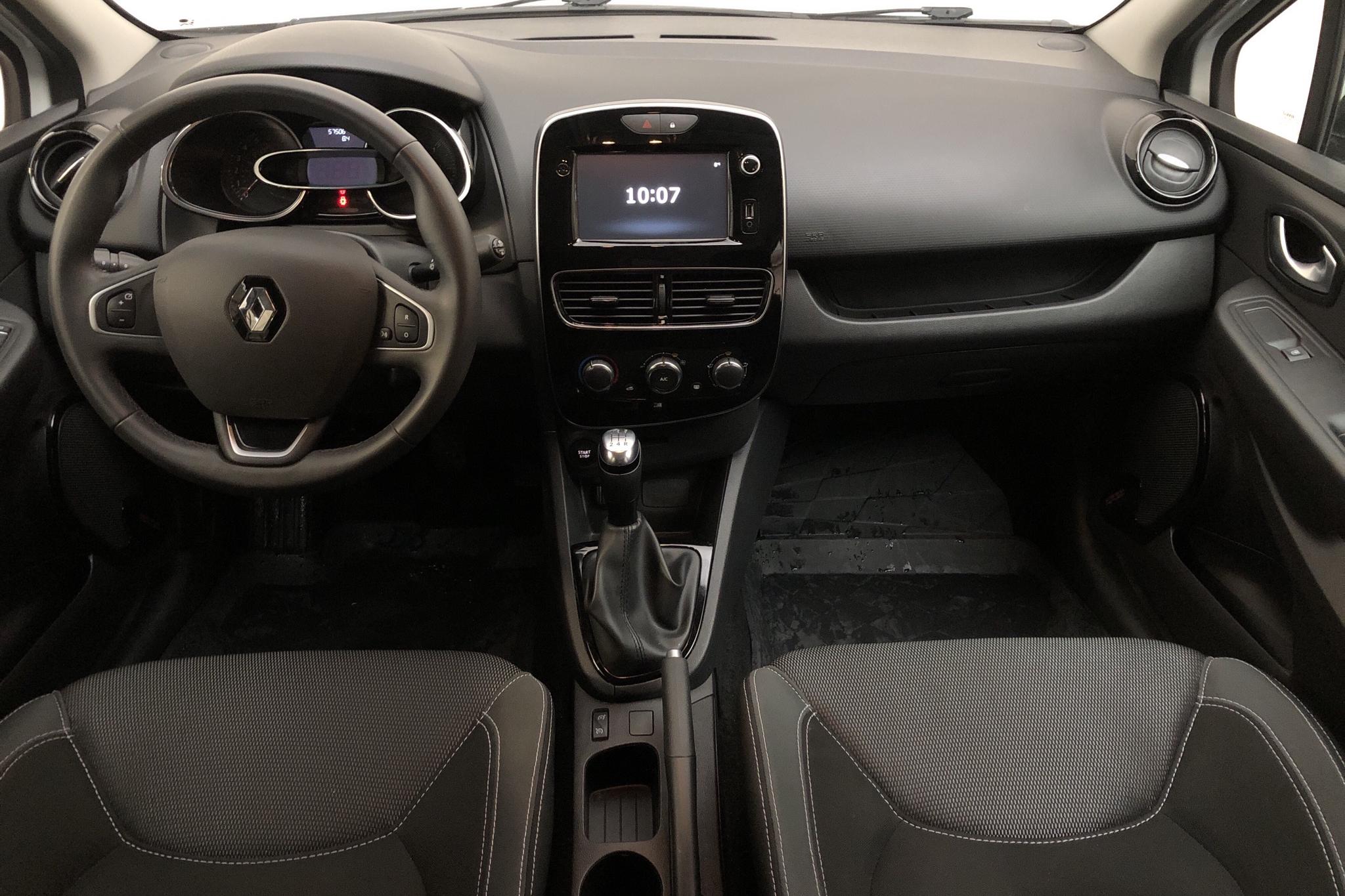 Renault Clio IV 1.2 16V 5dr (75hk) - 57 490 km - Manual - white - 2018
