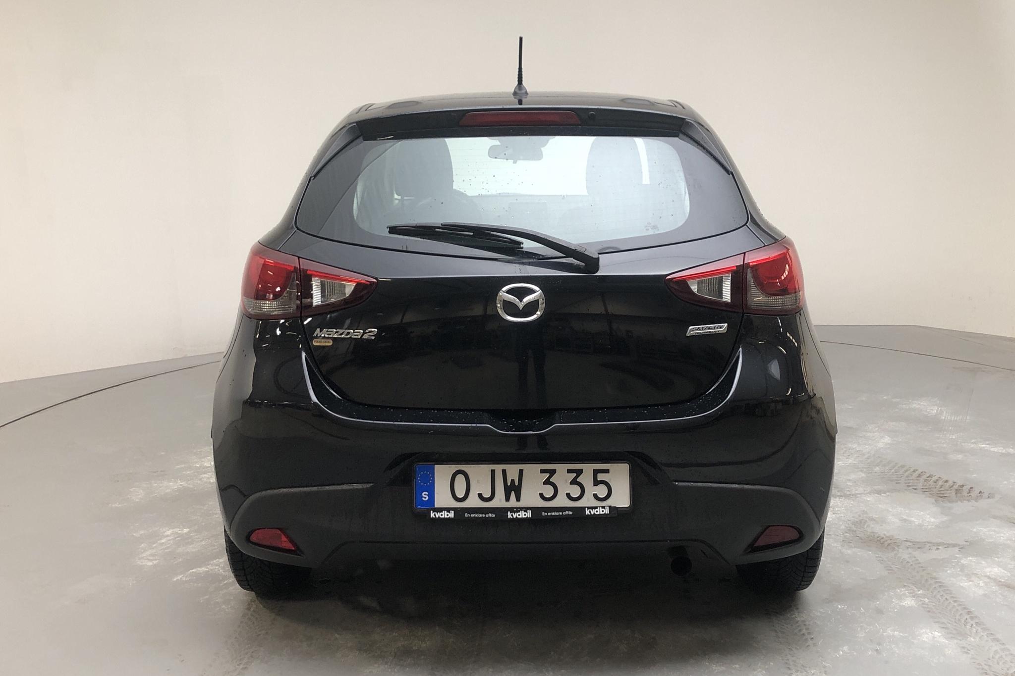 Mazda 2 1.5 5dr (90hk) - 35 030 km - Automatyczna - czarny - 2017