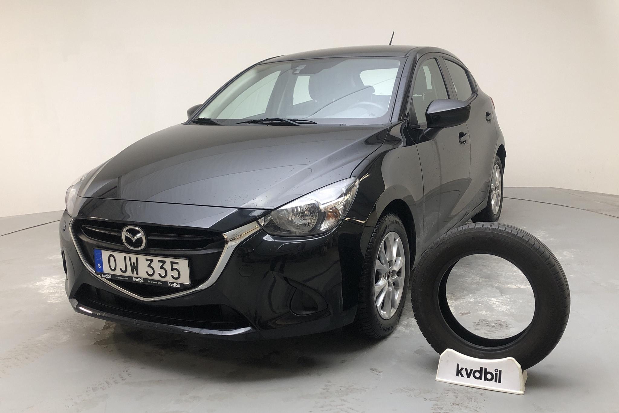 Mazda 2 1.5 5dr (90hk) - 3 503 mil - Automat - svart - 2017