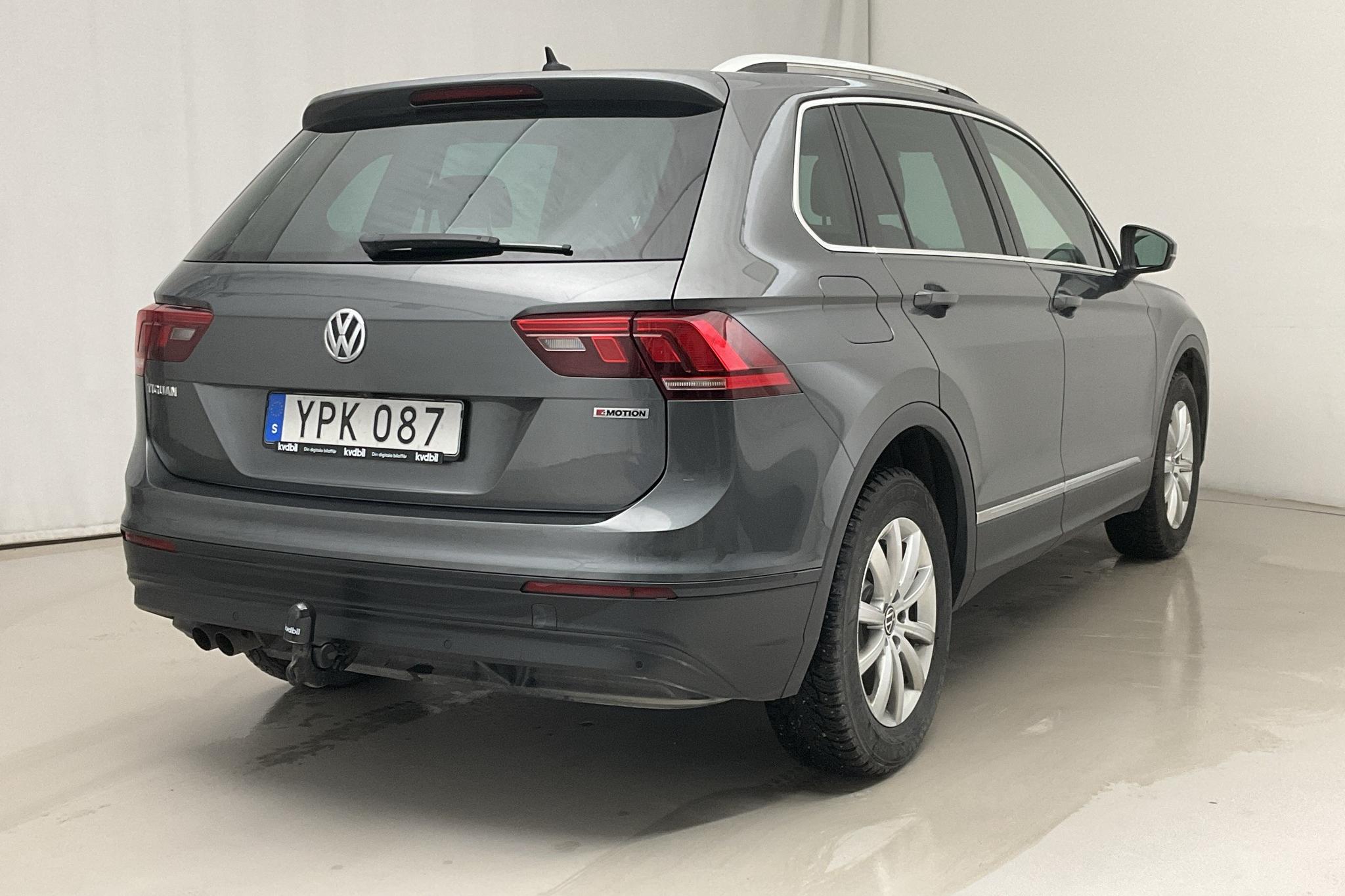 VW Tiguan 1.4 TSI 4MOTION (150hk) - 7 039 mil - Automat - silver - 2018