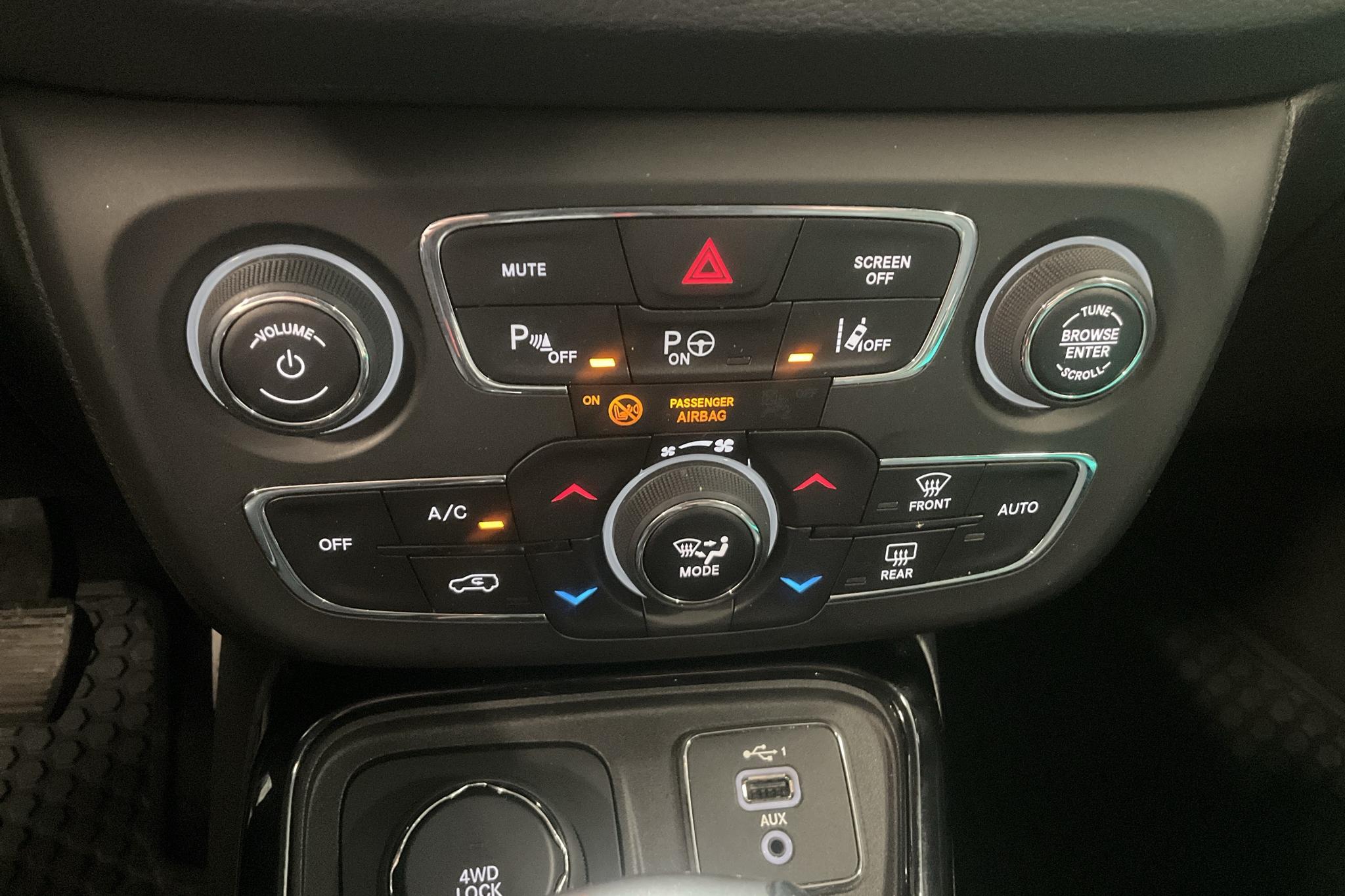 Jeep Compass 1.4 Multiair 4WD (170hk) - 9 490 mil - Automat - blå - 2019