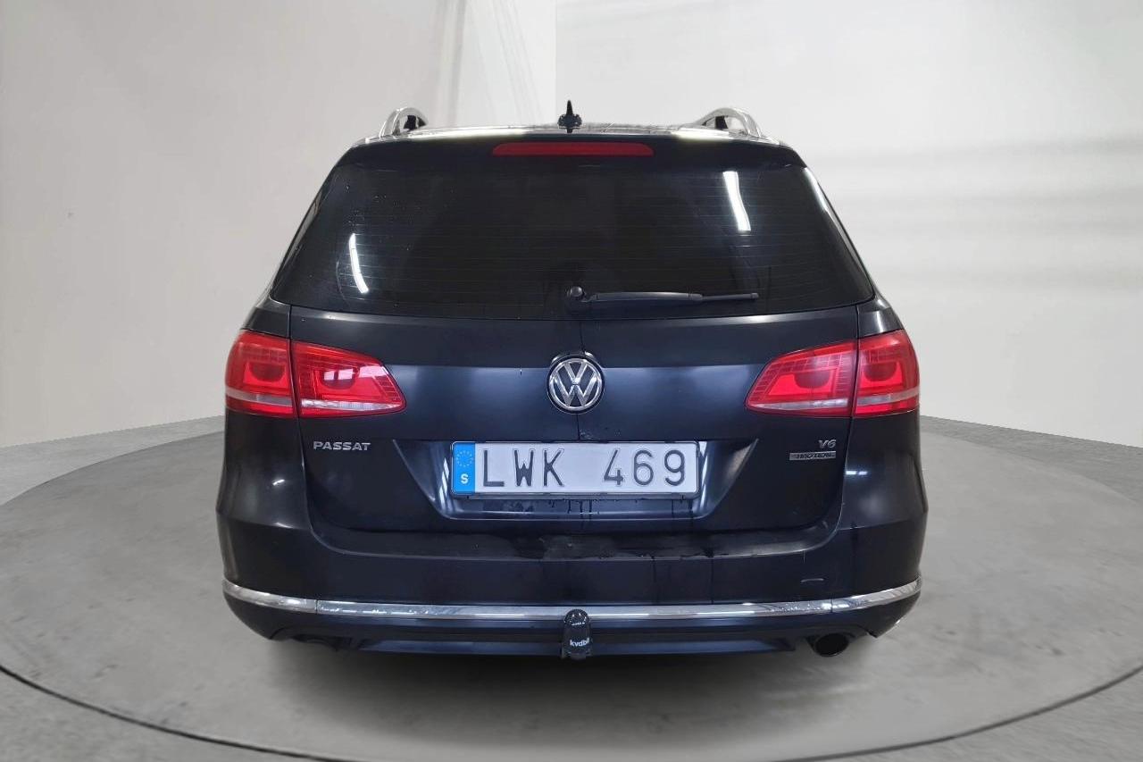 VW Passat 3.6 V6 Variant 4Motion (300hk) - 282 700 km - Automatic - black - 2012
