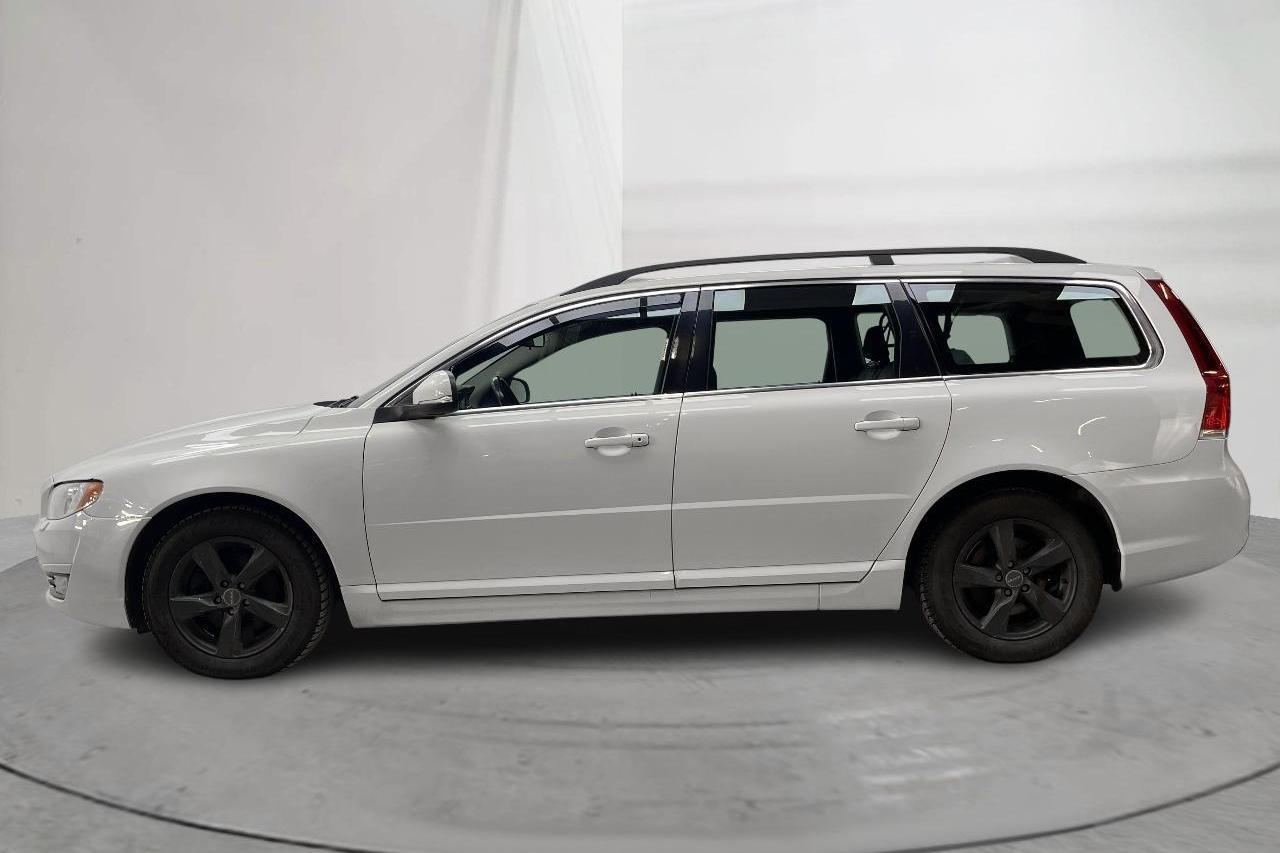 Volvo V70 II D4 (181hk) - 227 830 km - Automatic - white - 2014