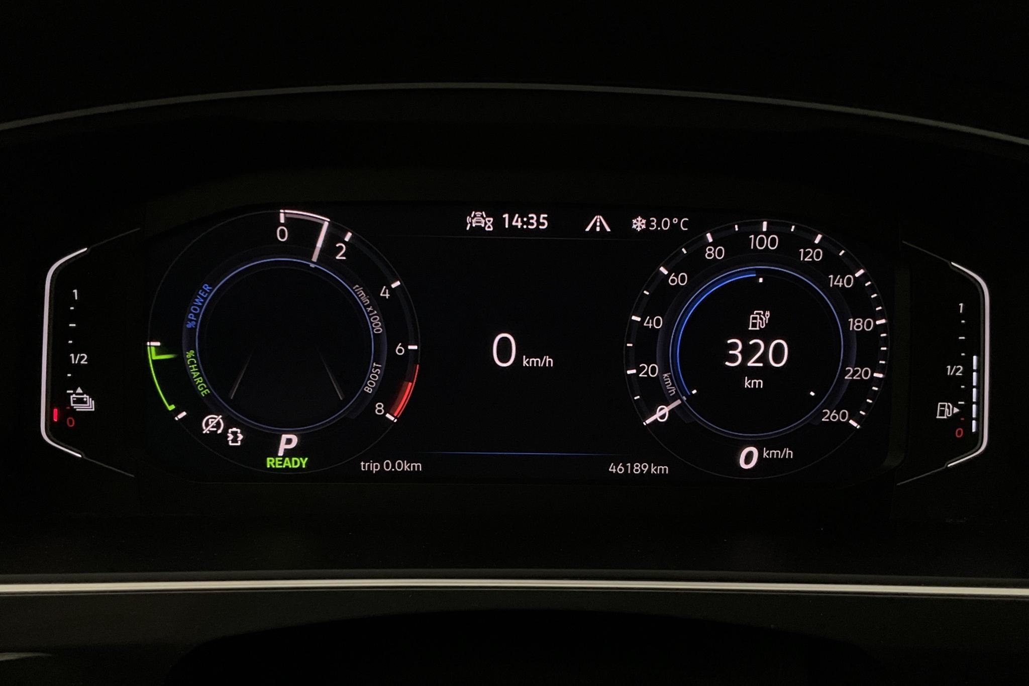 VW Tiguan 1.4 TSI eHybrid (245hk) - 46 190 km - Automaatne - valge - 2021