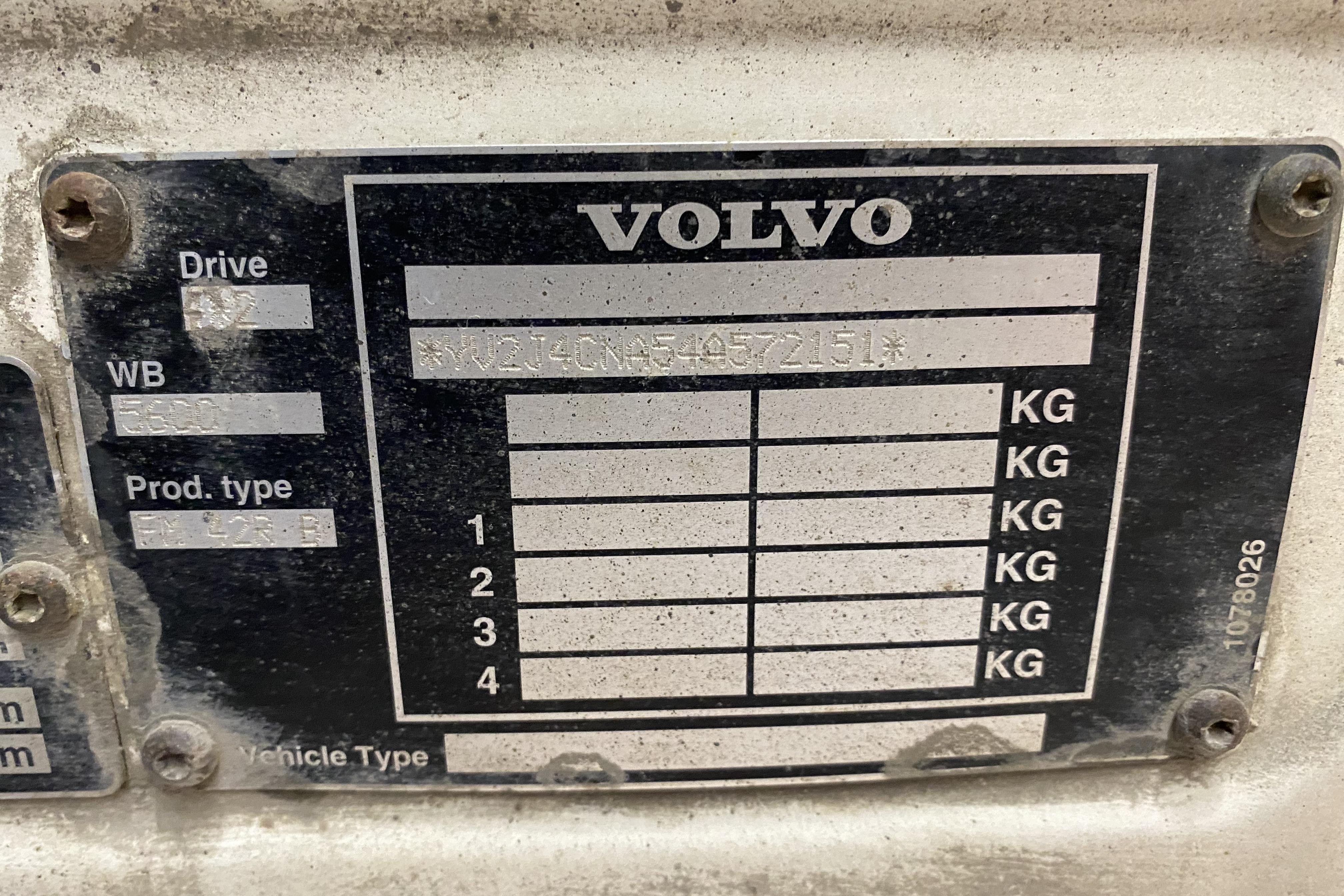 Volvo FM9 - 934 726 km - Automatic - 2004