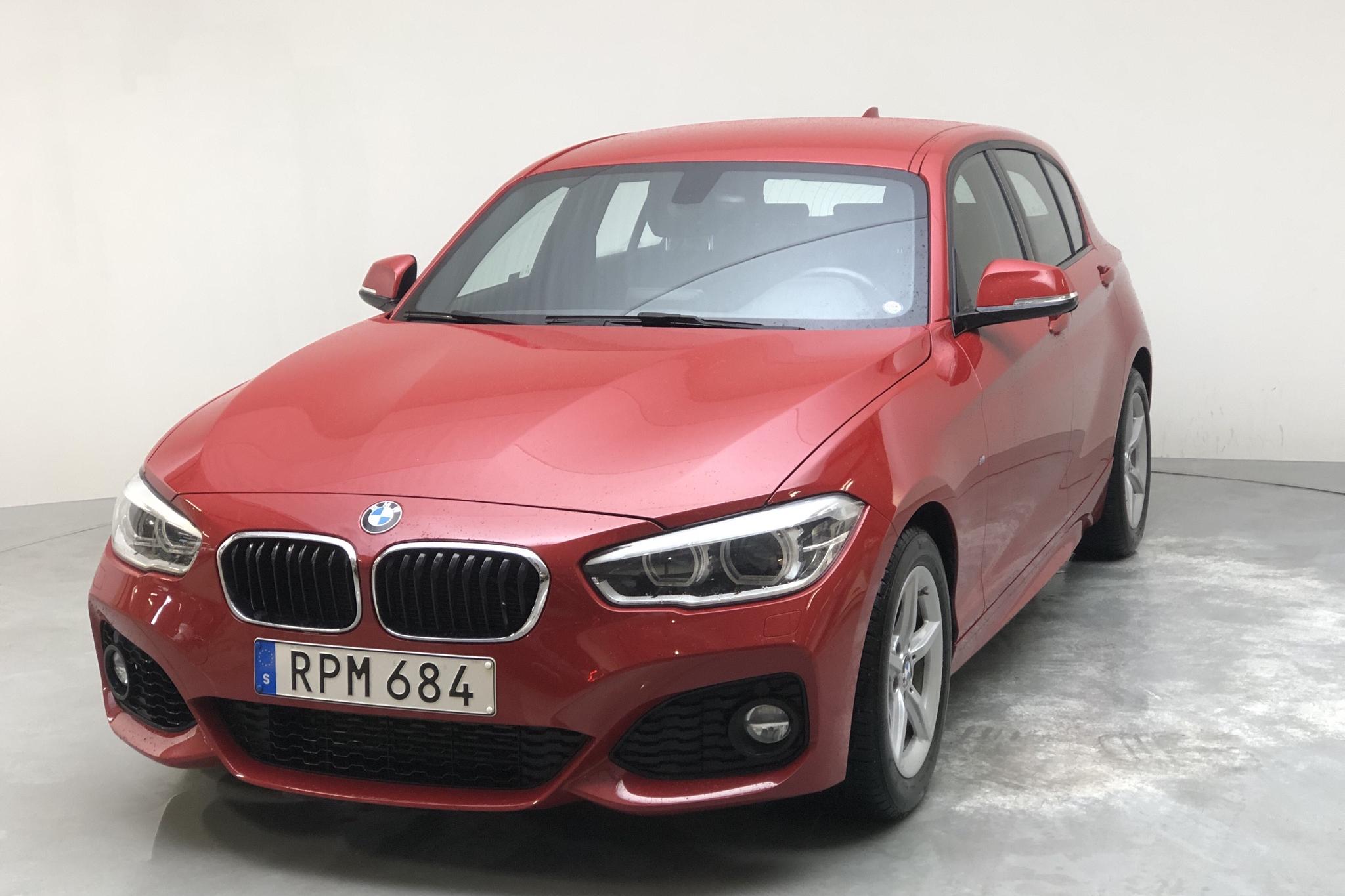 BMW 118i 5dr, F20 (136hk) - 50 510 km - Manual - red - 2019