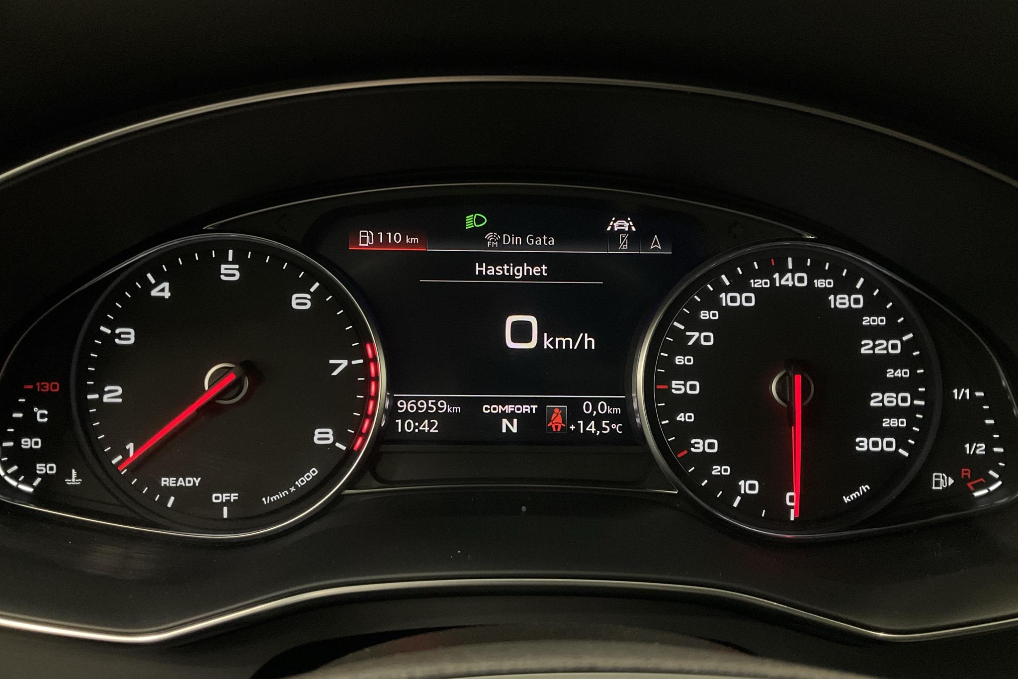 Audi A6 Avant 45 TFSI quattro (245hk) - 9 696 mil - Automat - svart - 2019