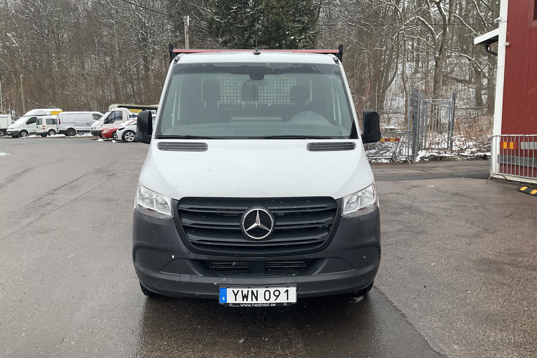 Mercedes Sprinter 211 CDI Chassi RWD (114hk) - 2 773 mil - Automat - vit - 2019