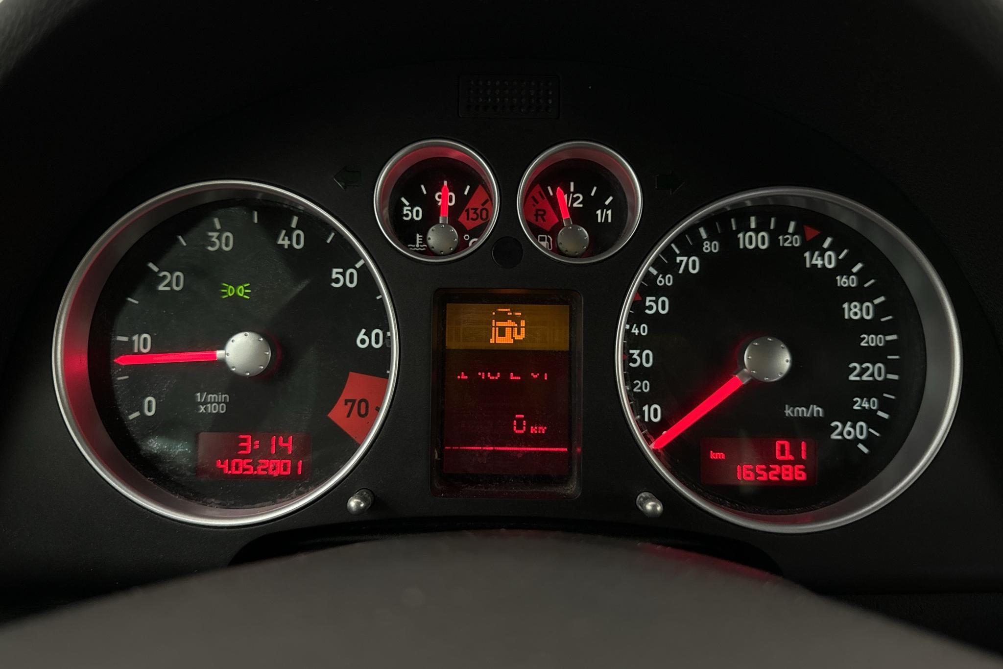 Audi TT 1.8T Roadster (180hk) - 165 290 km - Manual - blue - 2001