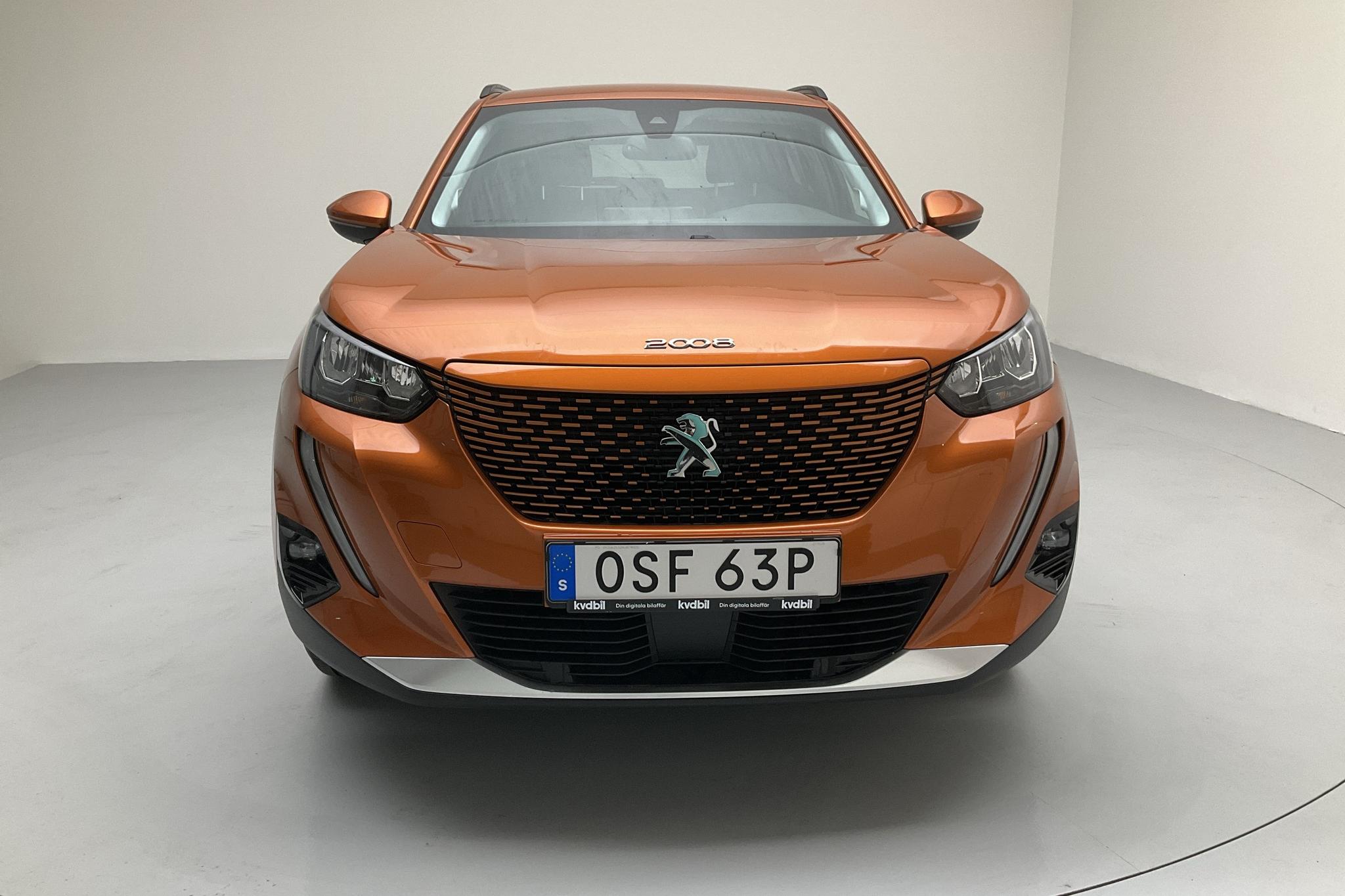 Peugeot e-2008 50 kWh (136hk) - 29 600 km - Automaattinen - oranssi - 2021