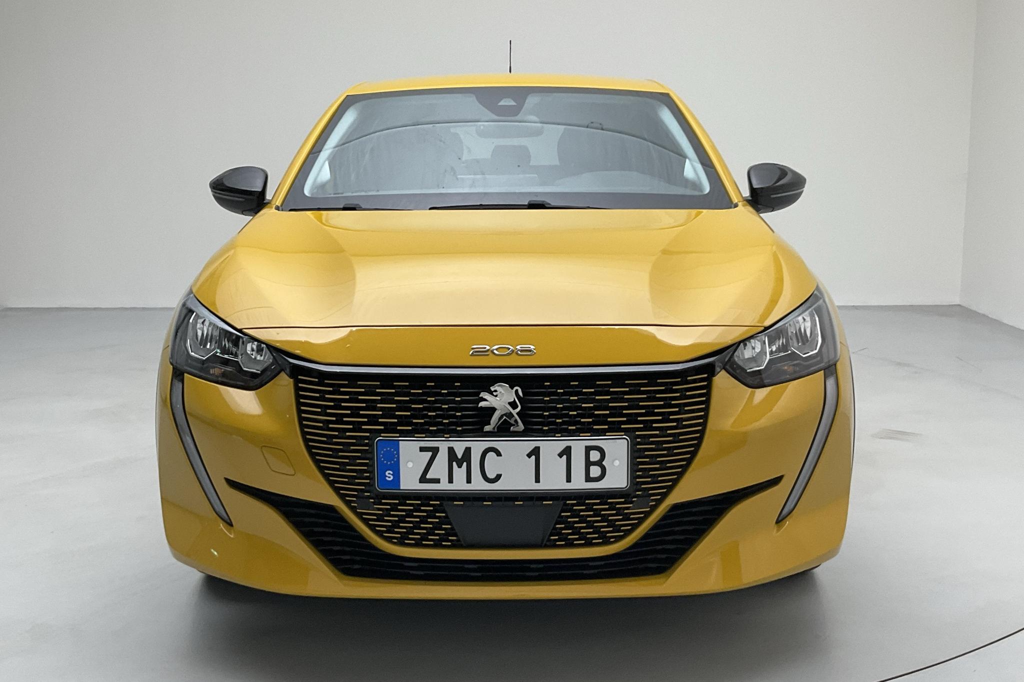 Peugeot e-208 50 kWh 5dr (136hk) - 19 160 km - Automatic - yellow - 2021