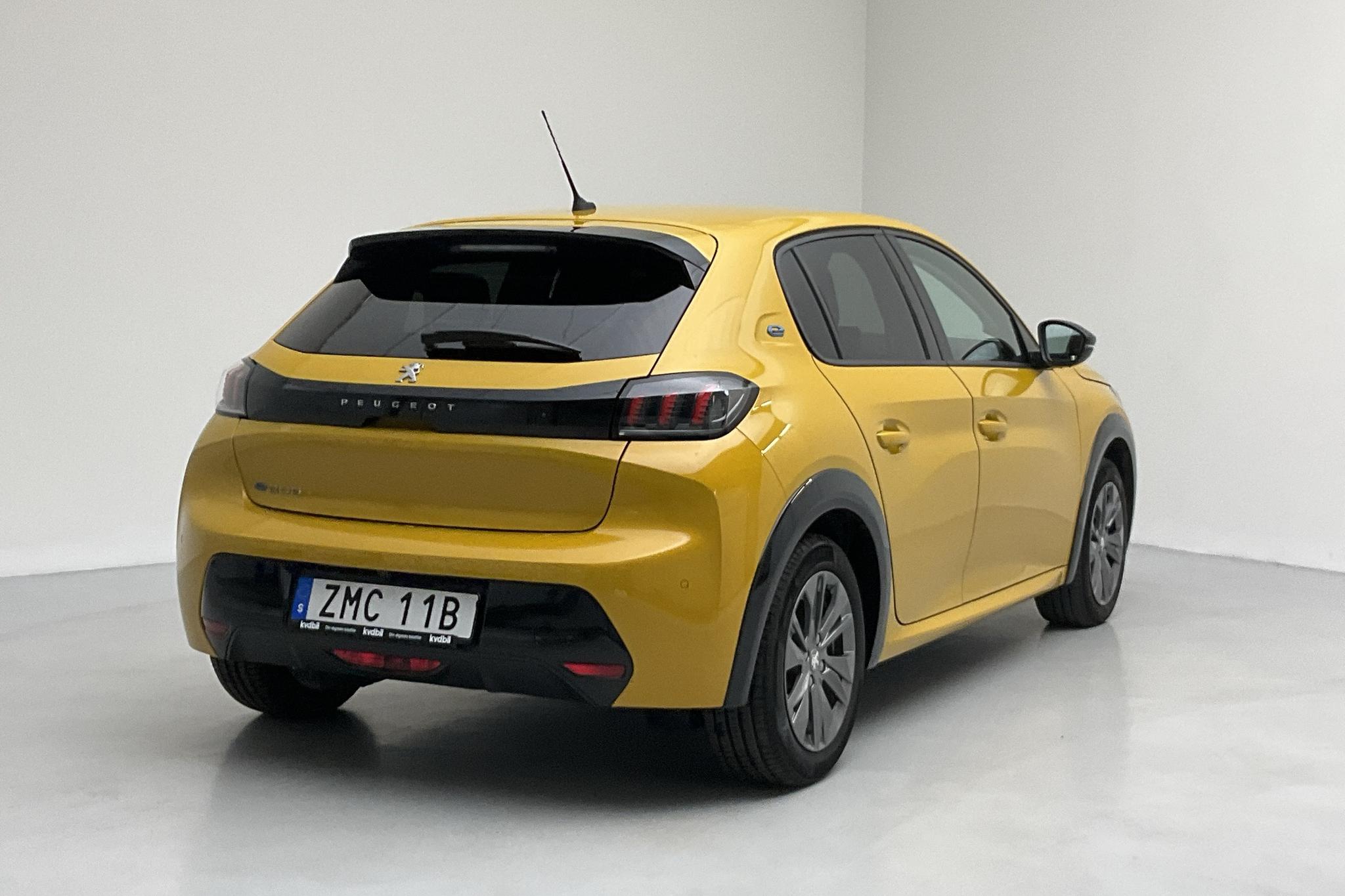 Peugeot e-208 50 kWh 5dr (136hk) - 19 160 km - Automaattinen - keltainen - 2021