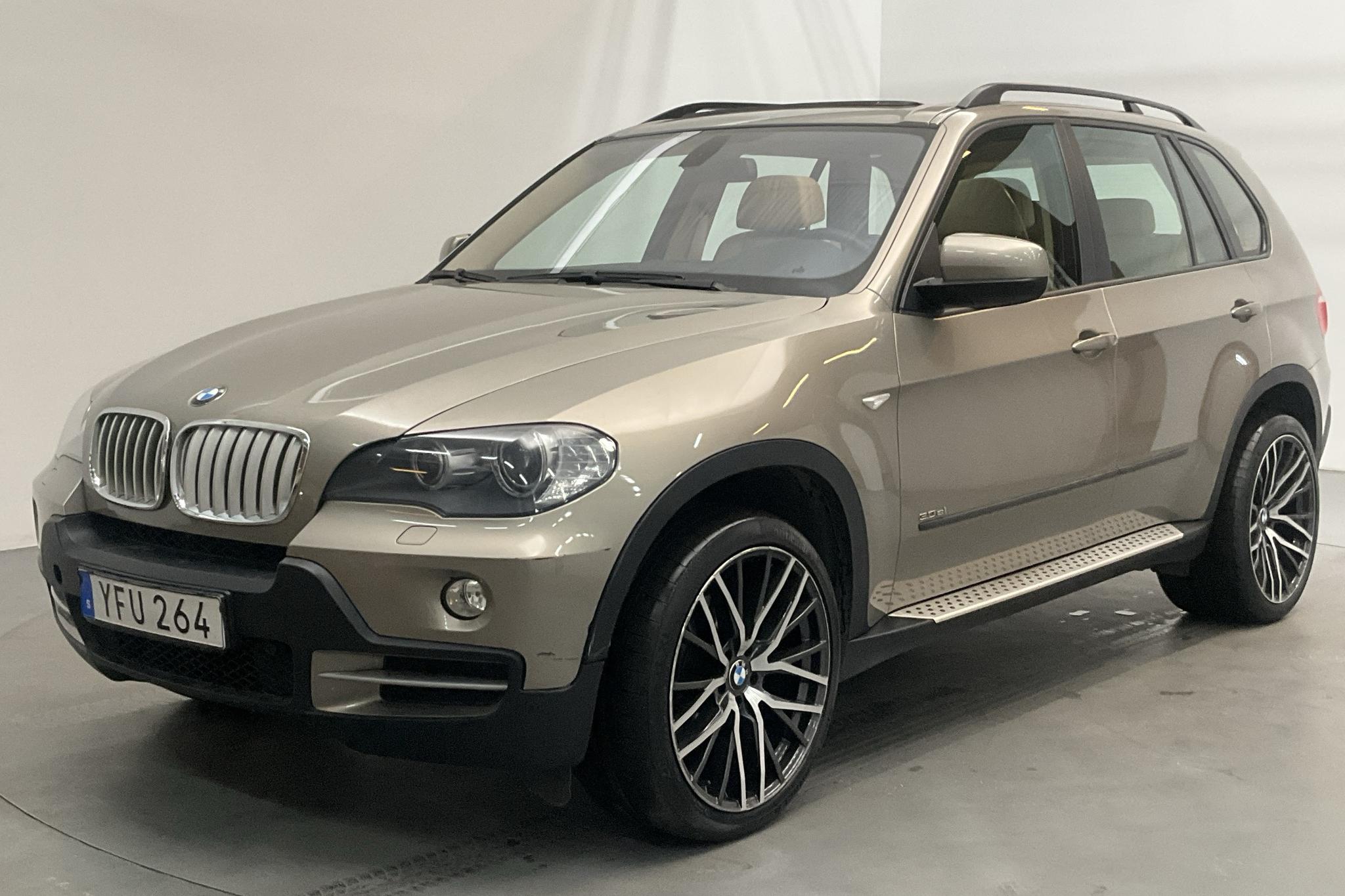 BMW X5 3.0siA, E70 (272hk) - 150 000 km - Automatyczna - Light Grey - 2008