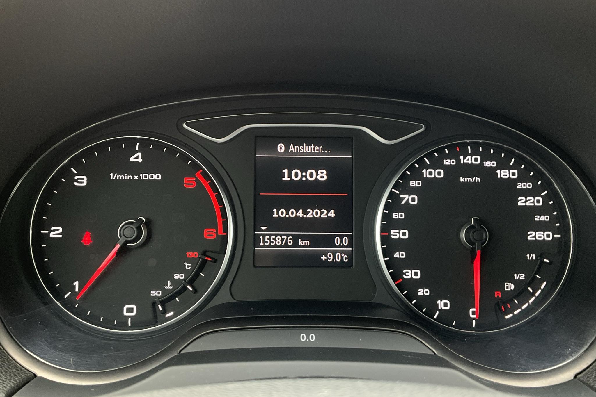 Audi A3 1.6 TDI Ultra Sportback (110hk) - 155 880 km - Manuaalinen - punainen - 2014