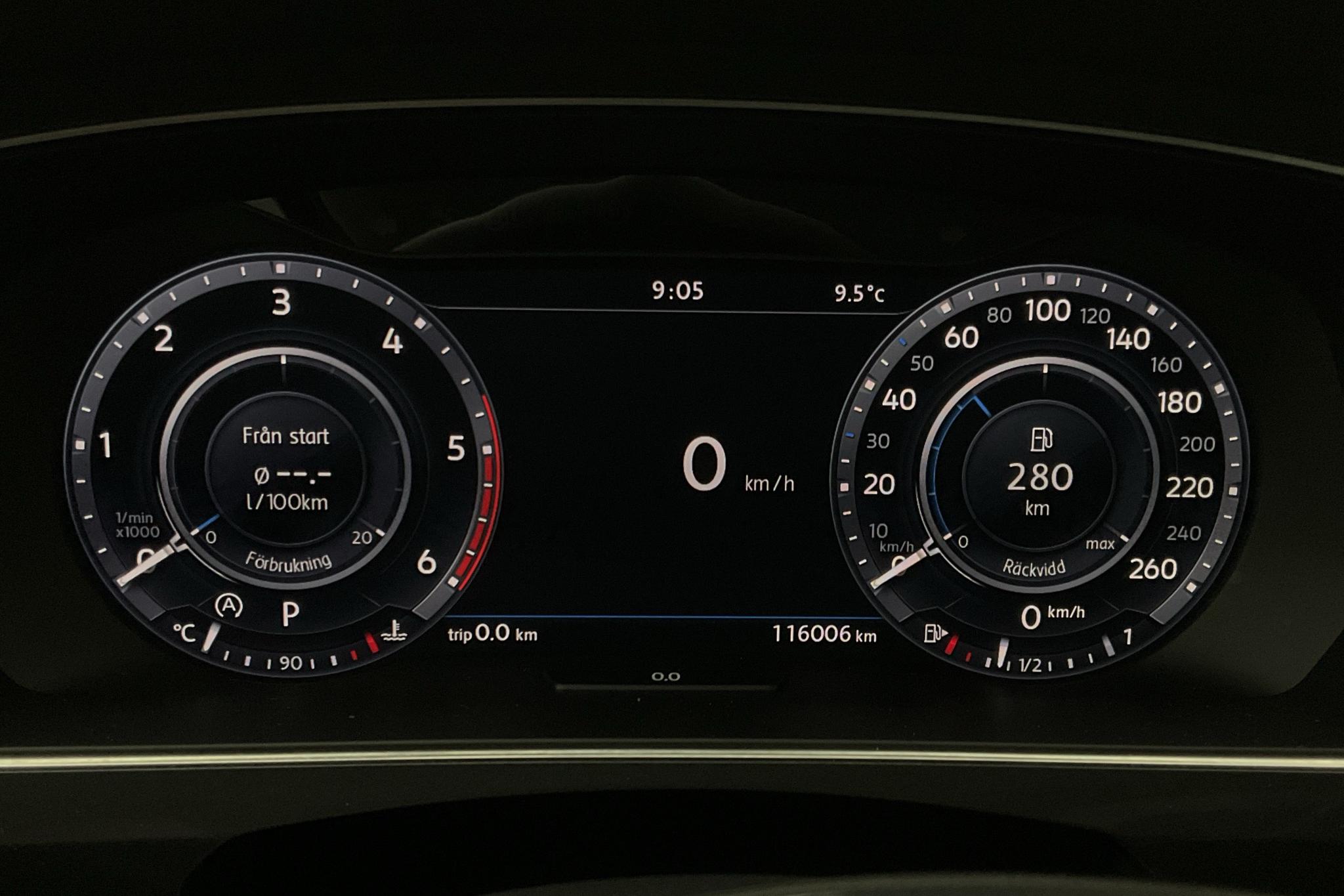 VW Tiguan 2.0 TDI 4MOTION (190hk) - 116 010 km - Automatic - black - 2017