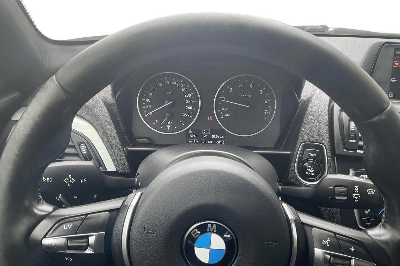 BMW 116i 5dr, F20 (136hk) - 128 360 km - Manual - white - 2015