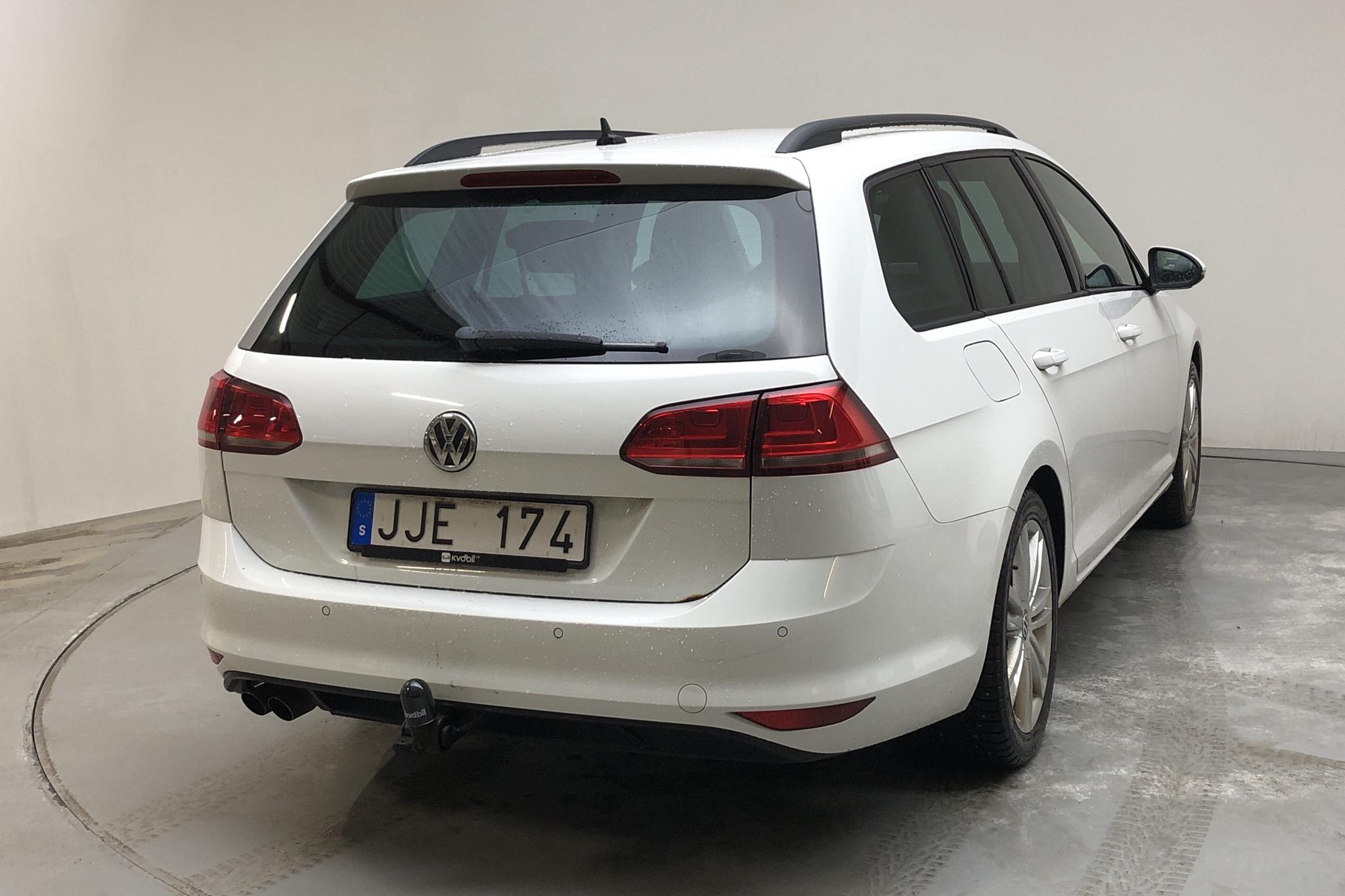 VW Golf VII 1.4 TSI Sportscombi (122hk) - 163 840 km - Automatic - white - 2014